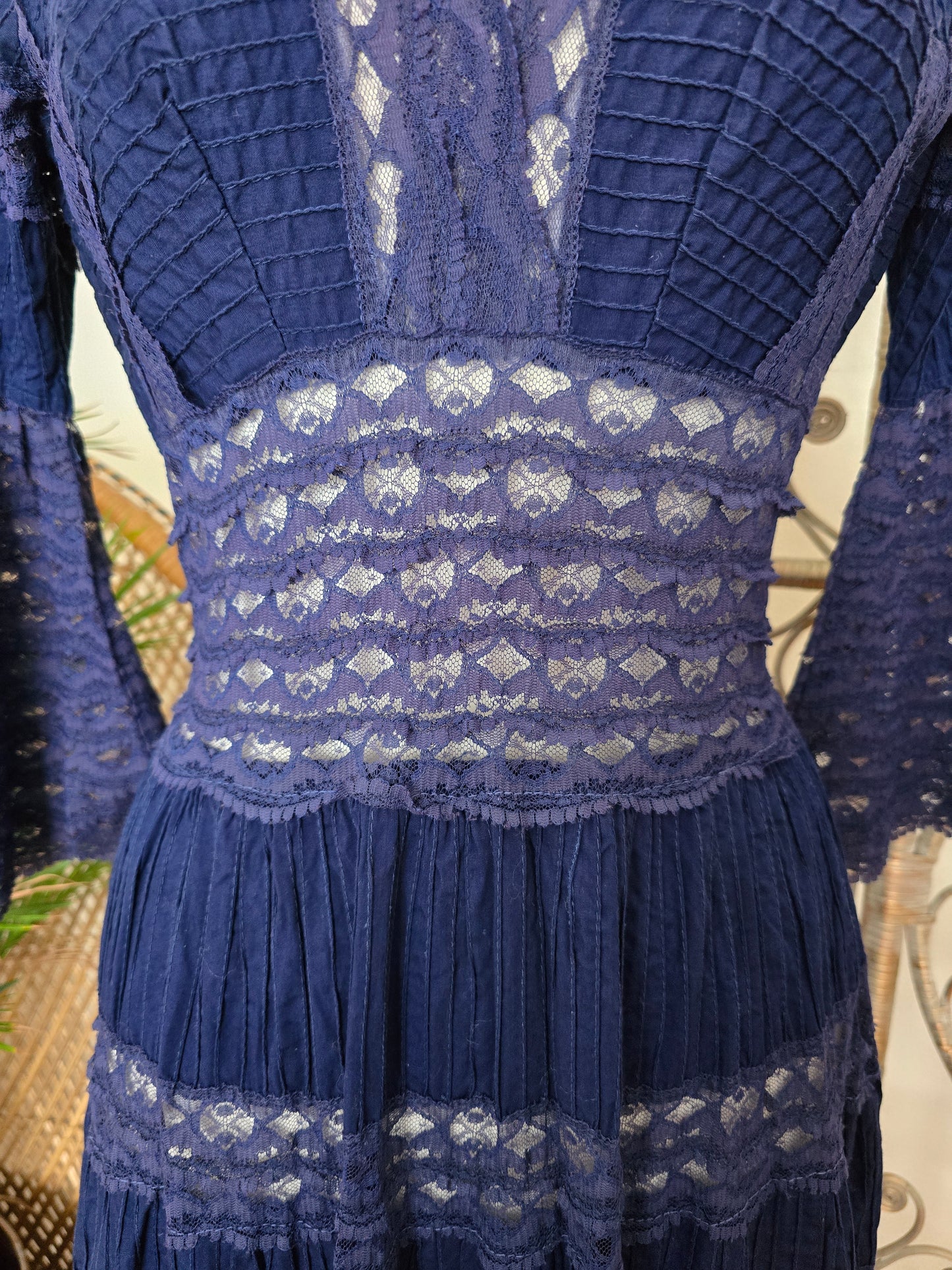 Vintage mexican 70s dress