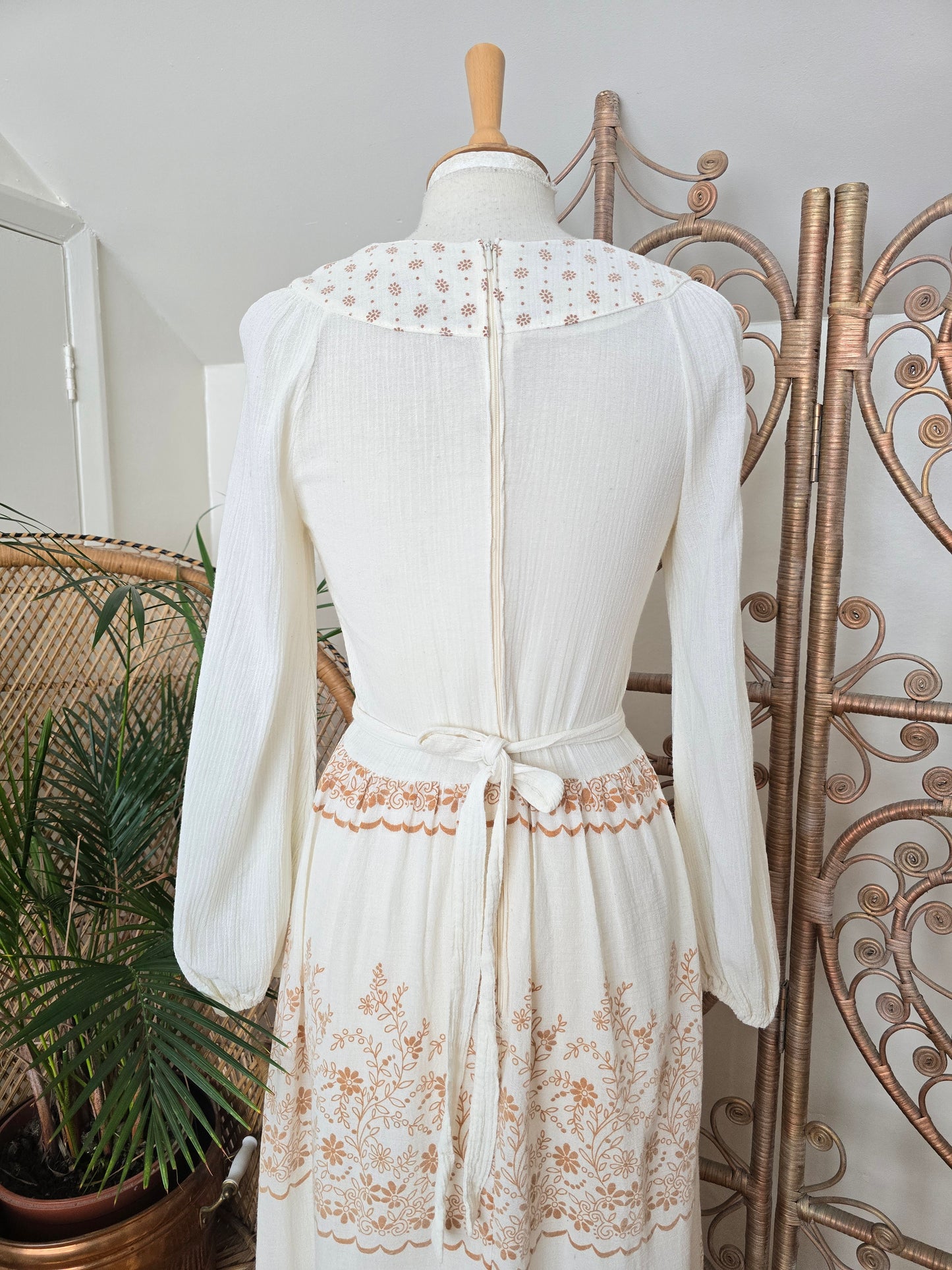 Vintage cheesecloth dress