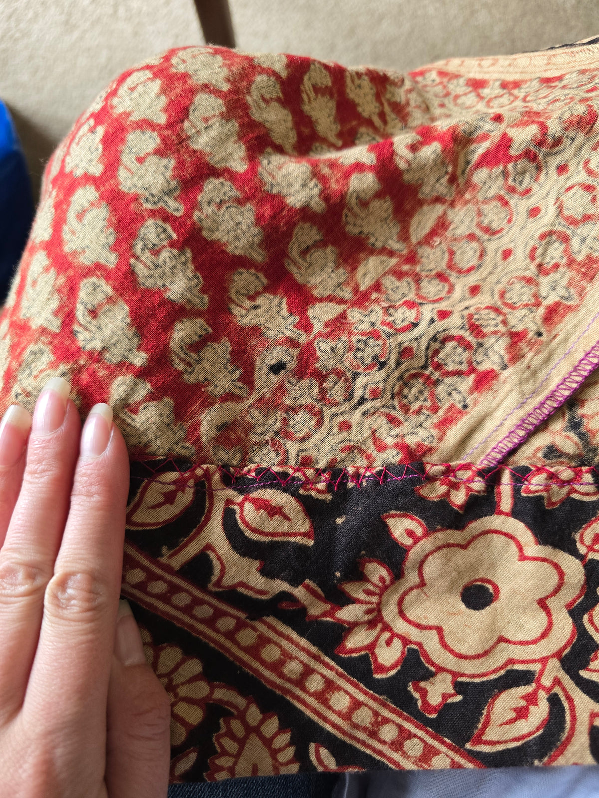 Vintage India Imports of Rhode Island 70s maxi dress