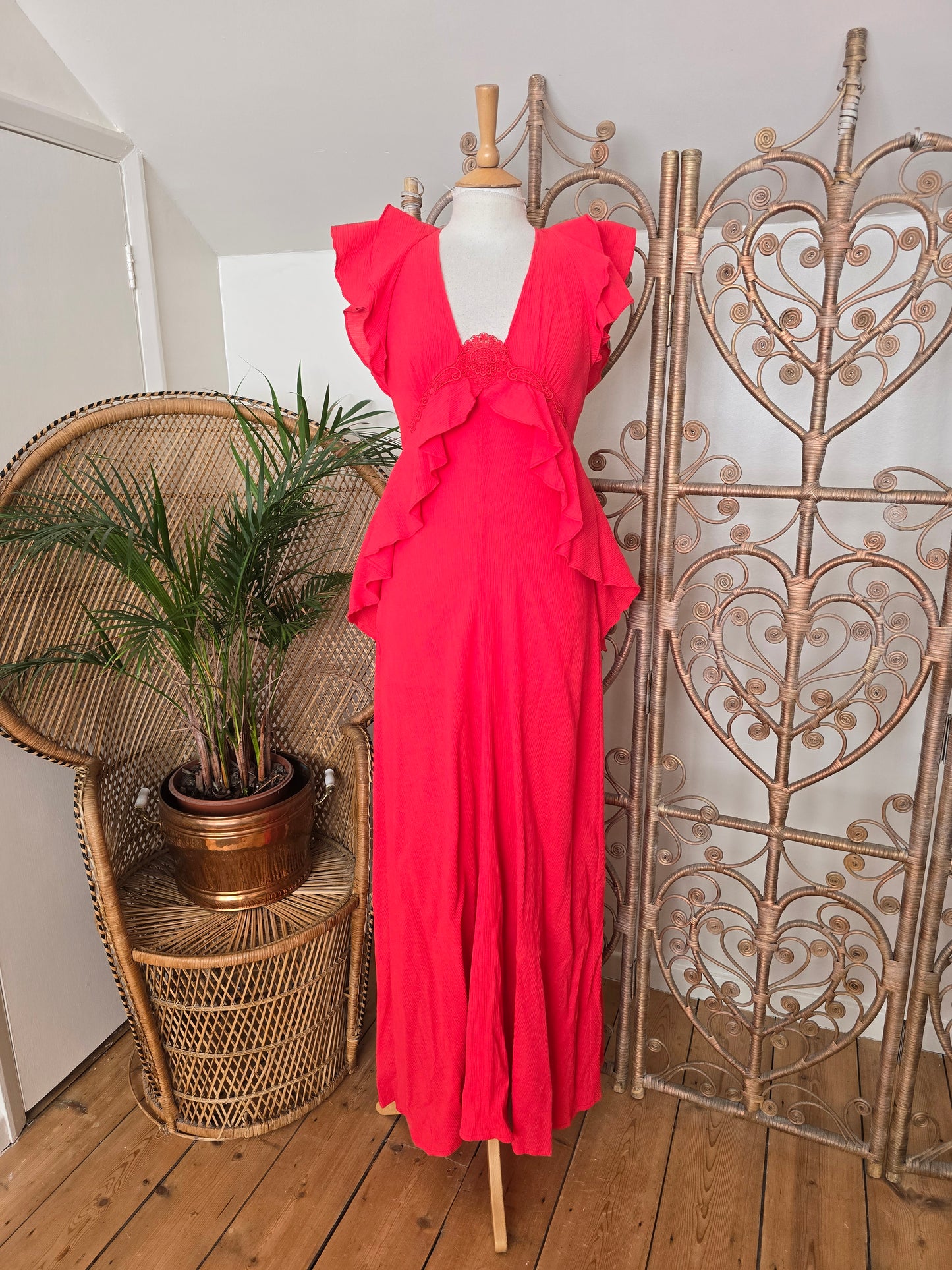 Vintage Shubette 70s maxi dress