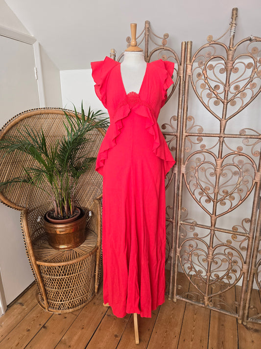 Vintage Shubette 70s maxi dress