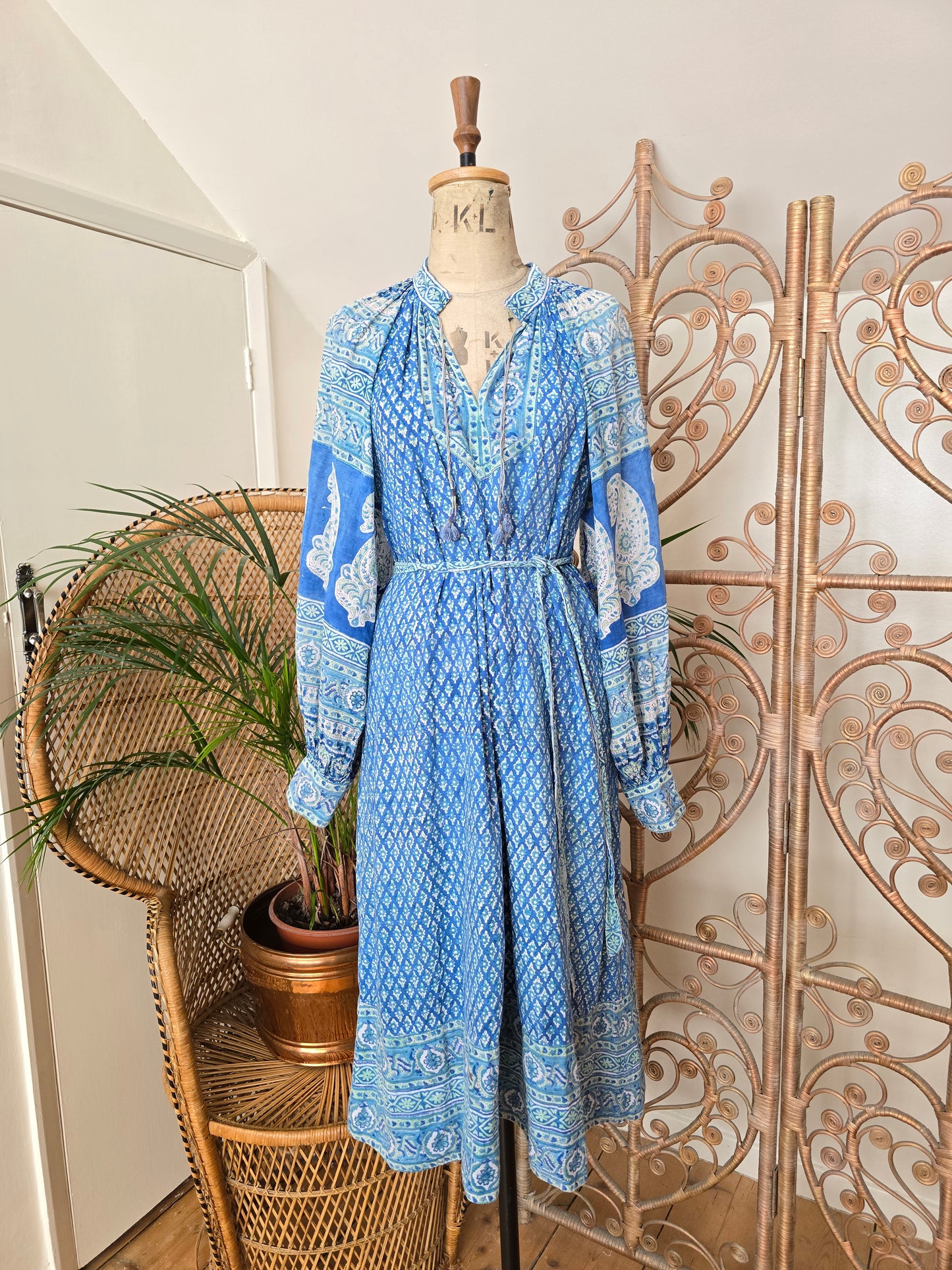 Vintage Anokhi Indian dress