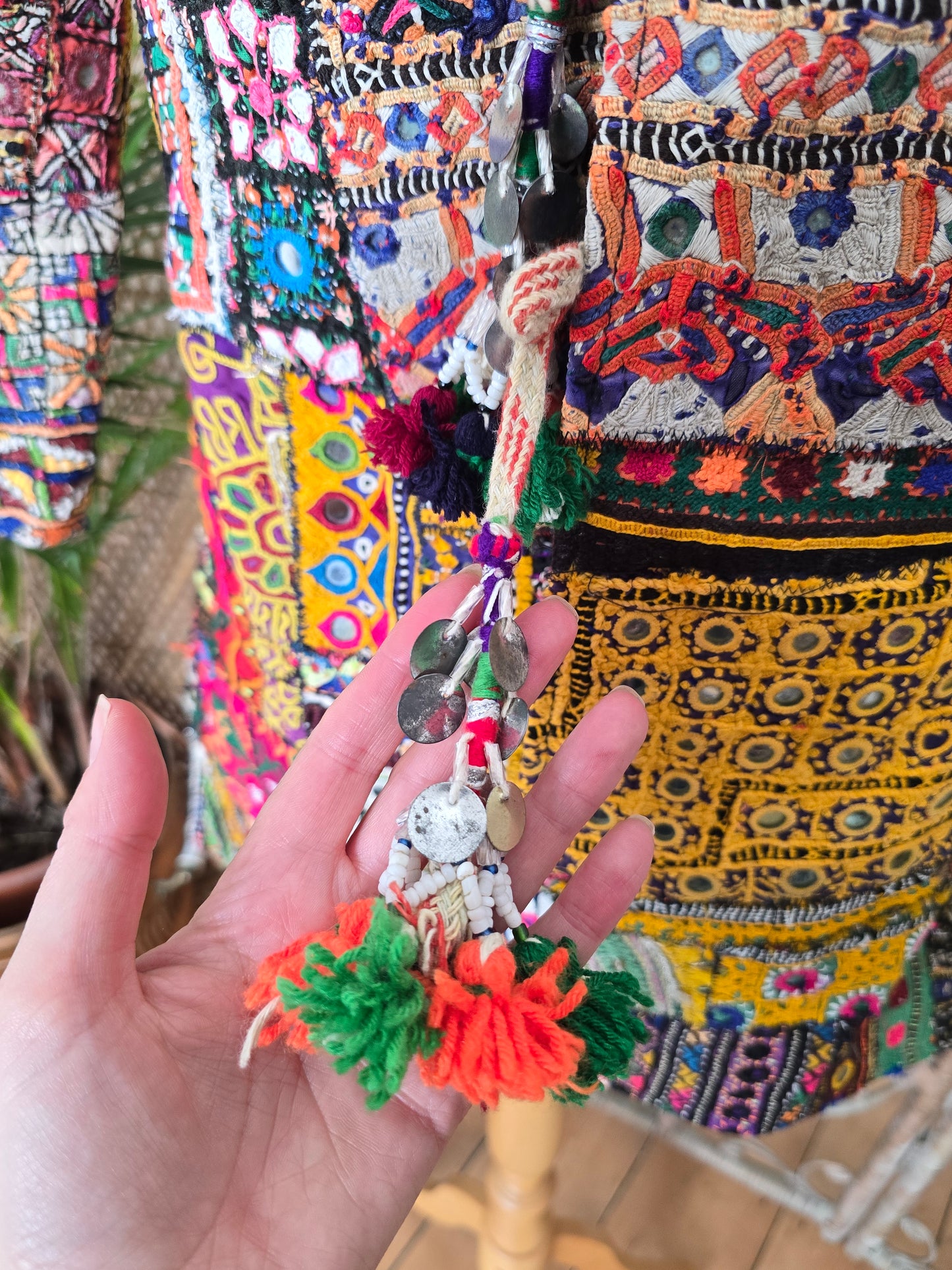 Vintage embroidered ethnic jacket
