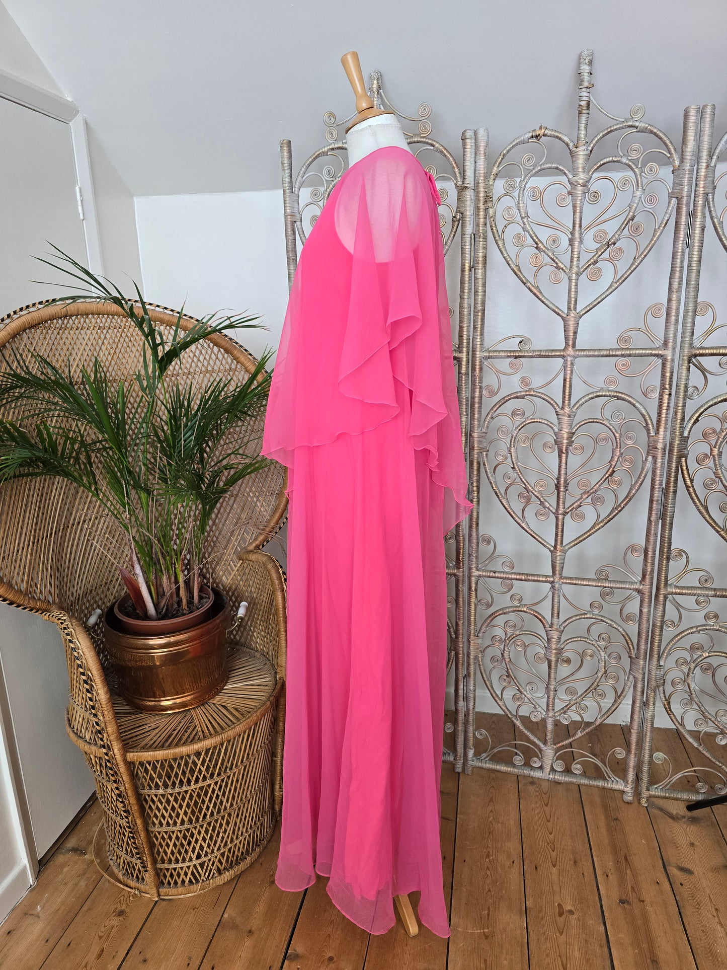 Vintage Jean Varon maxi dress