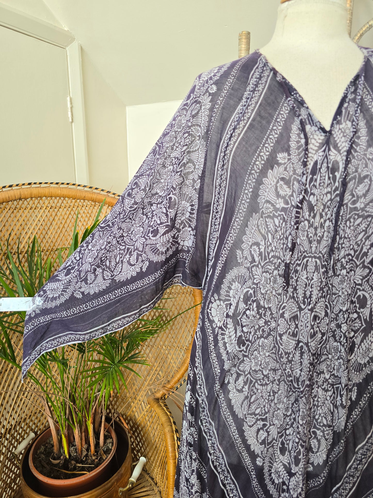 Vintage indian 70s dress