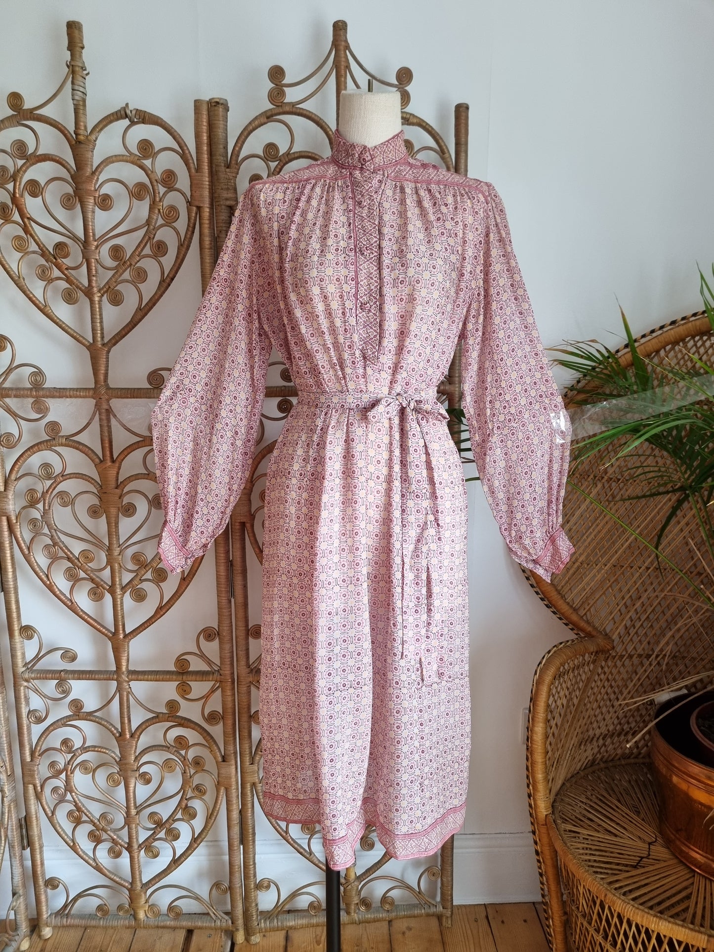 Vintage Indian silk dress