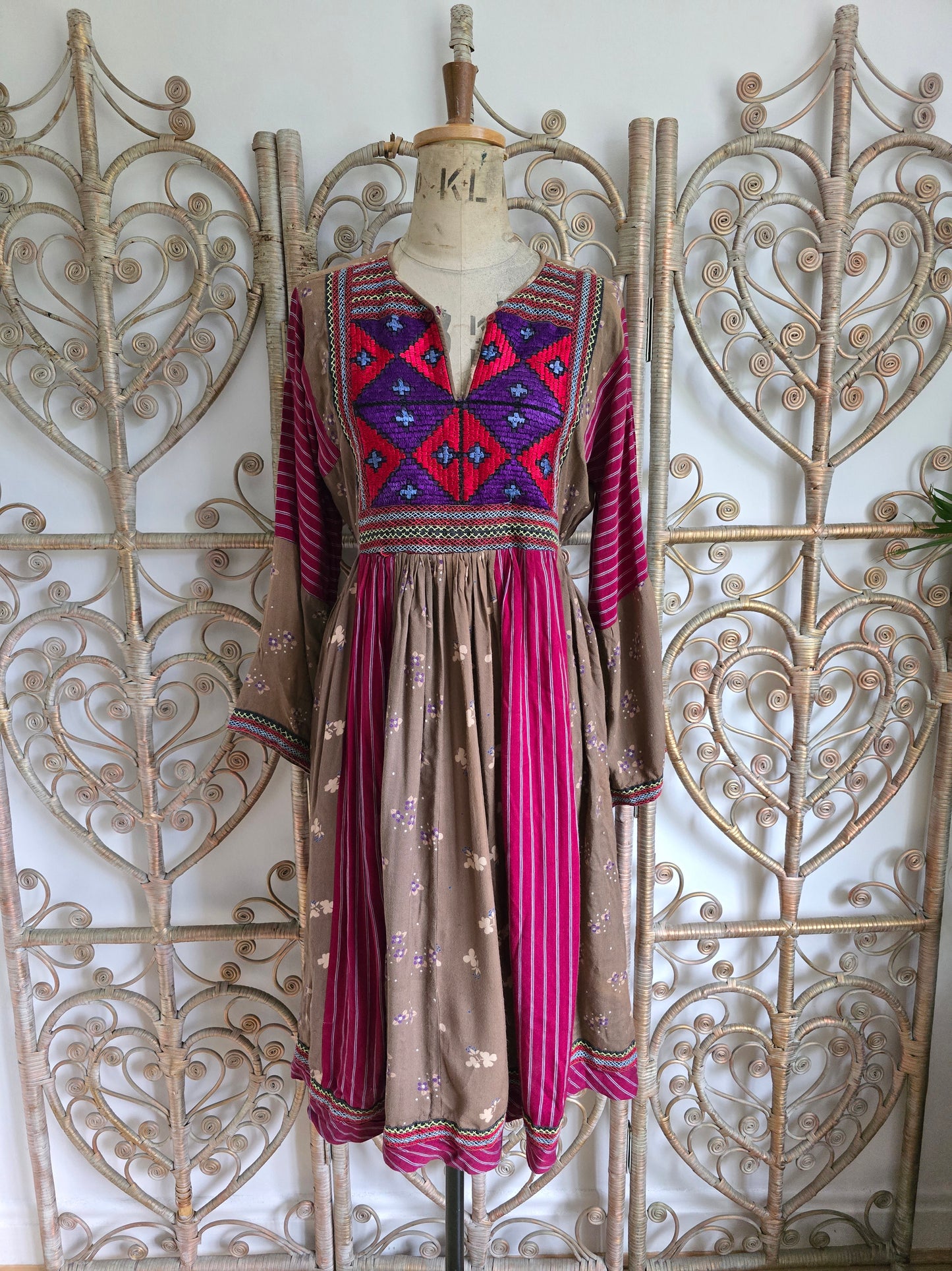 Vintage Afghan dress