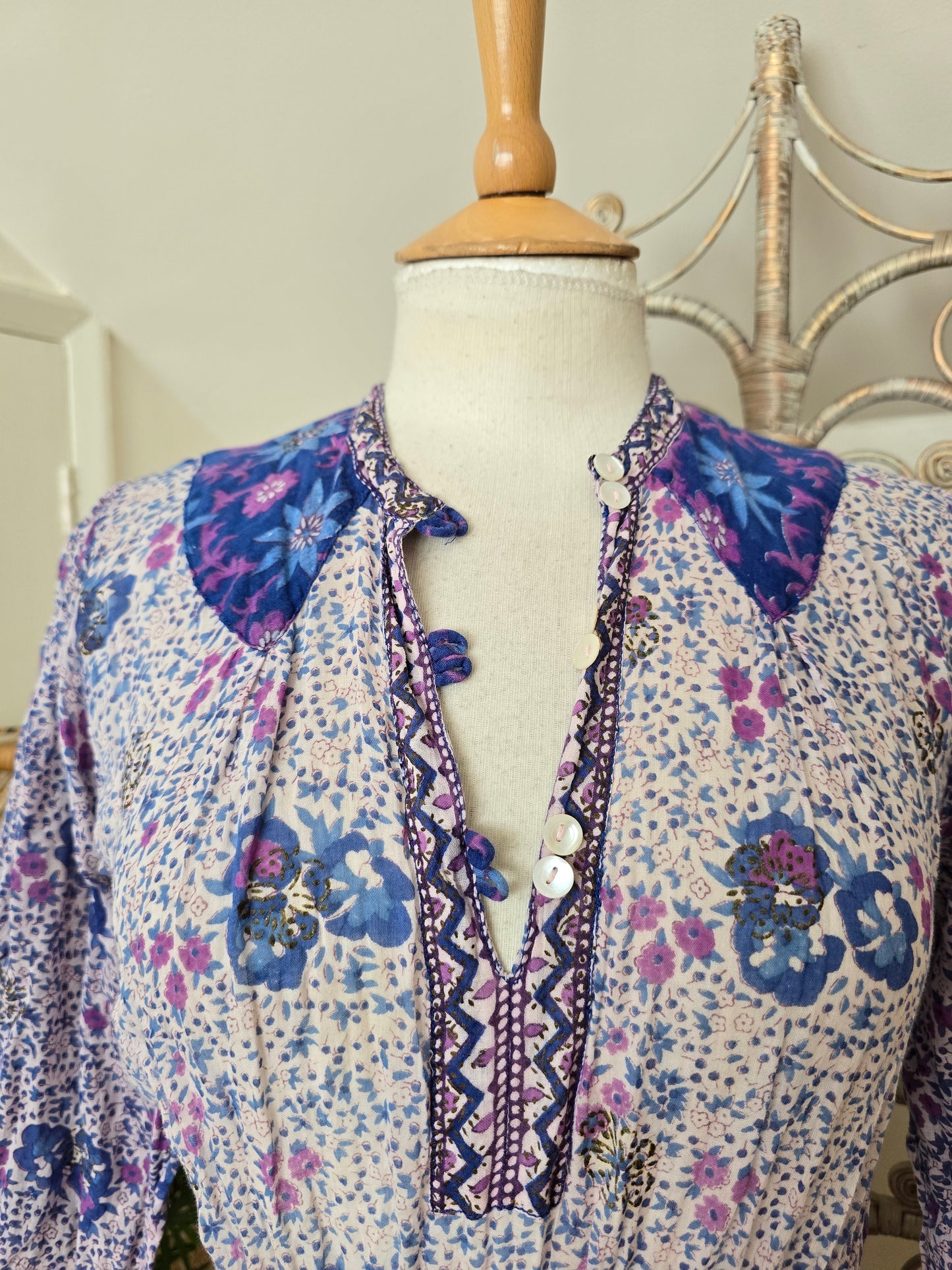 Vintage Indian cotton dress