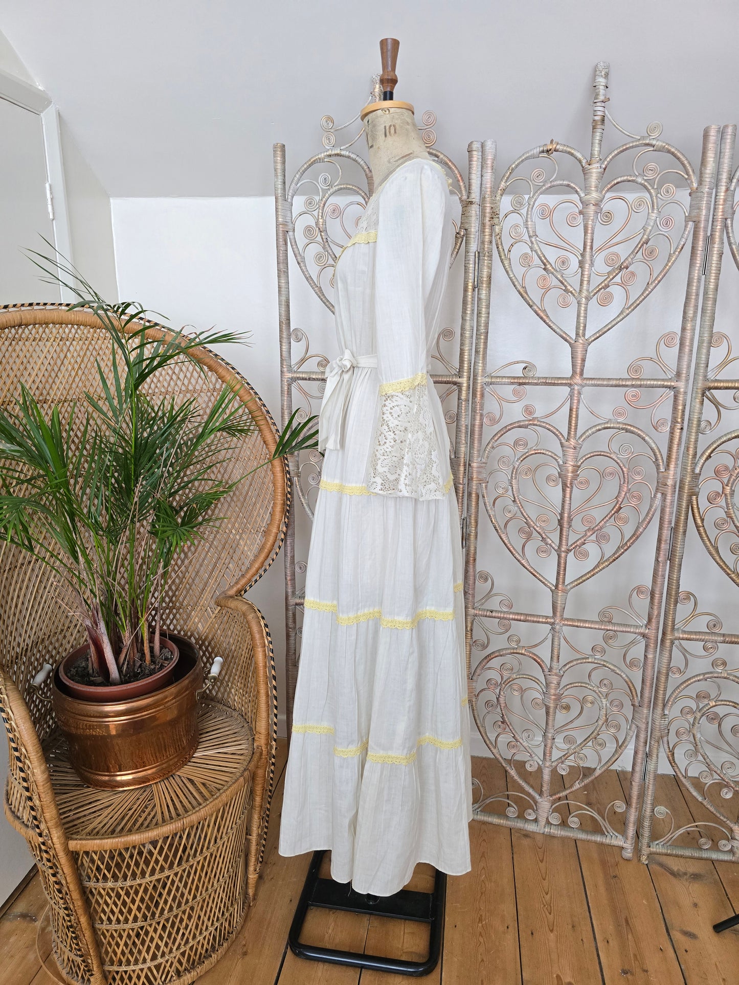 Vintage maxi 70s dress