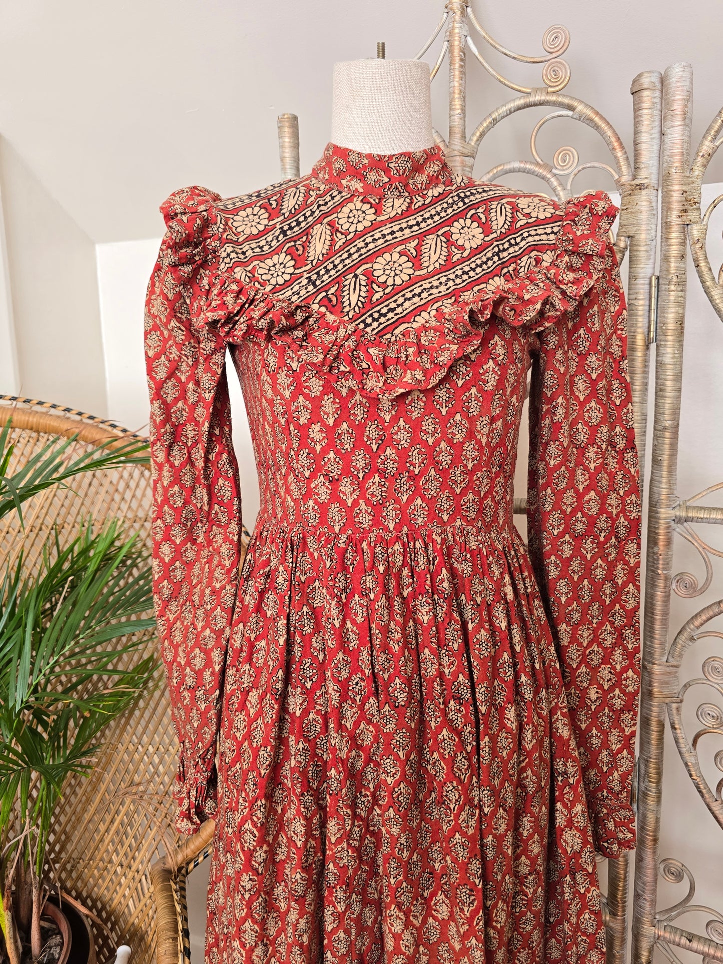 Vintage Interlinks of London Indian dress