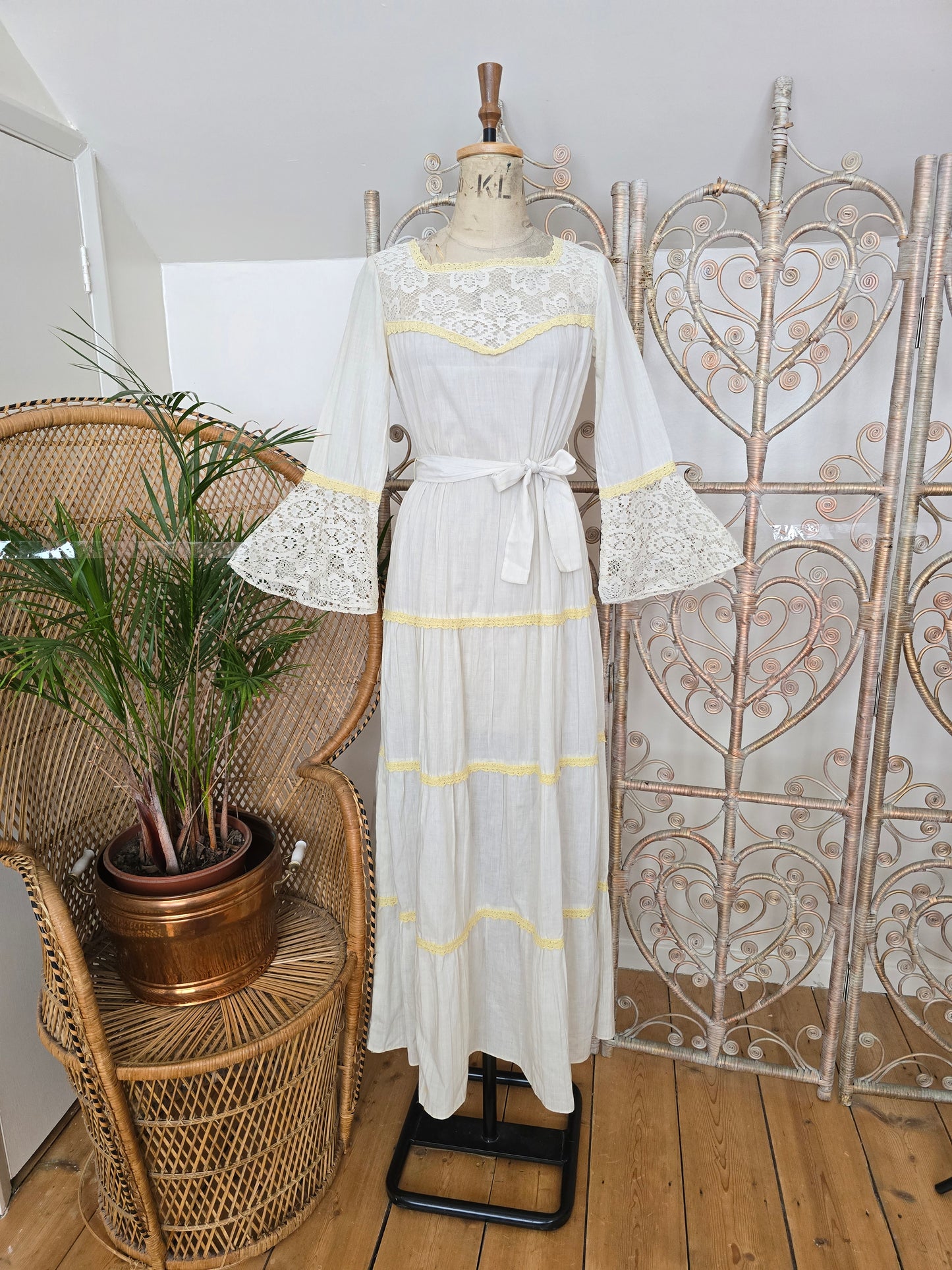 Vintage maxi 70s dress