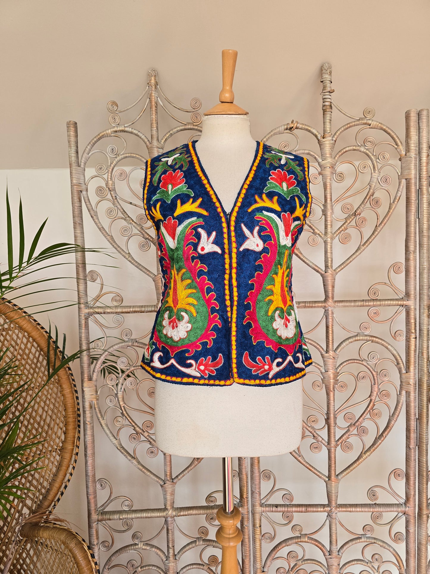 Vintage embroidered waistcoat