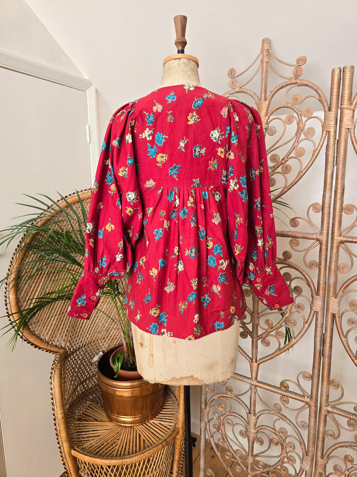 Vintage tunic blouse