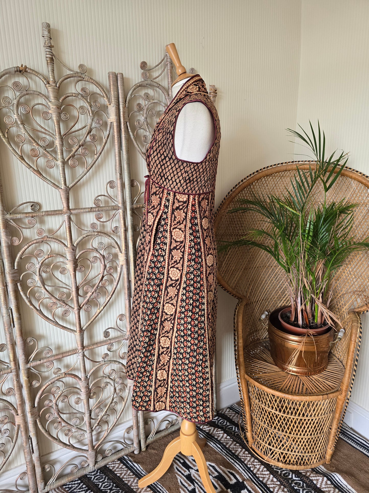 Vintage 70s indian waistcoat