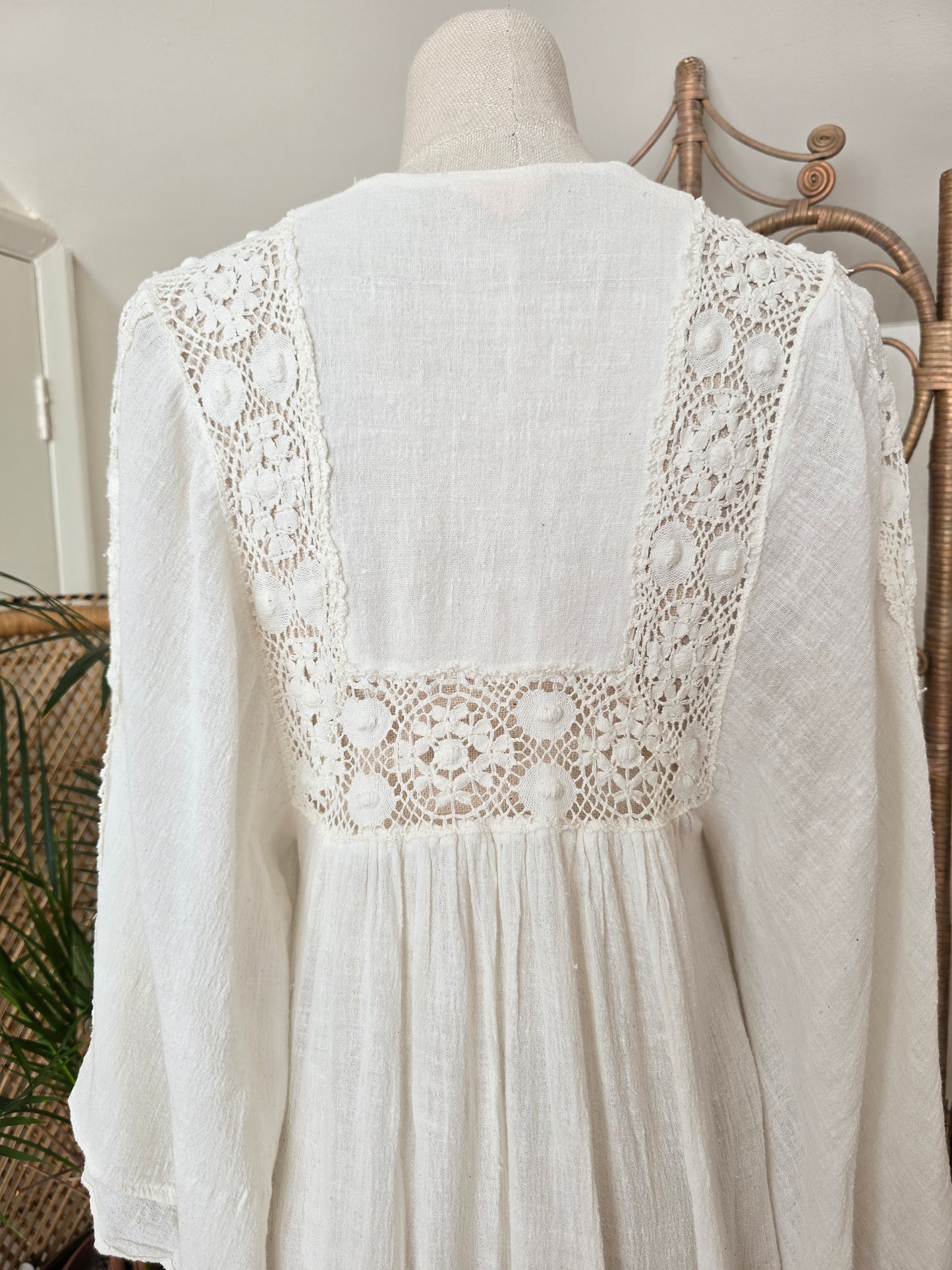 Vintage cheesecloth dress