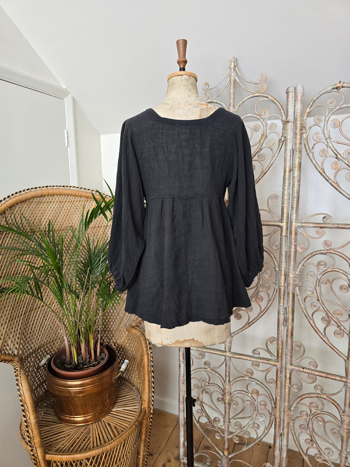 Vintage cheesecloth tunic