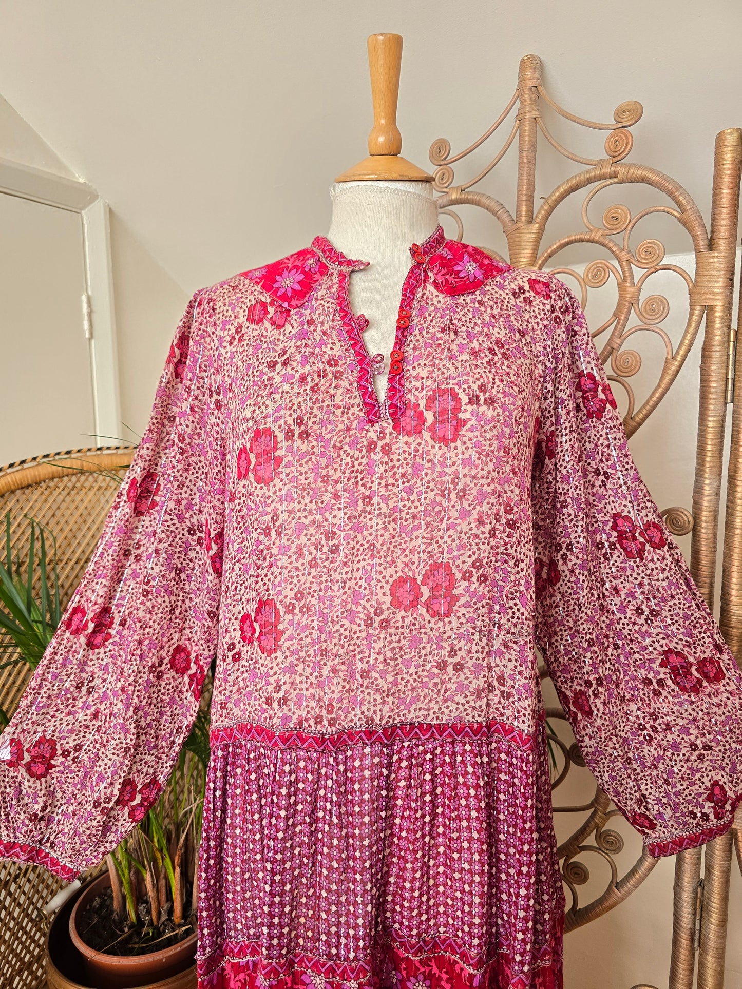 Vintage Indian cotton dress