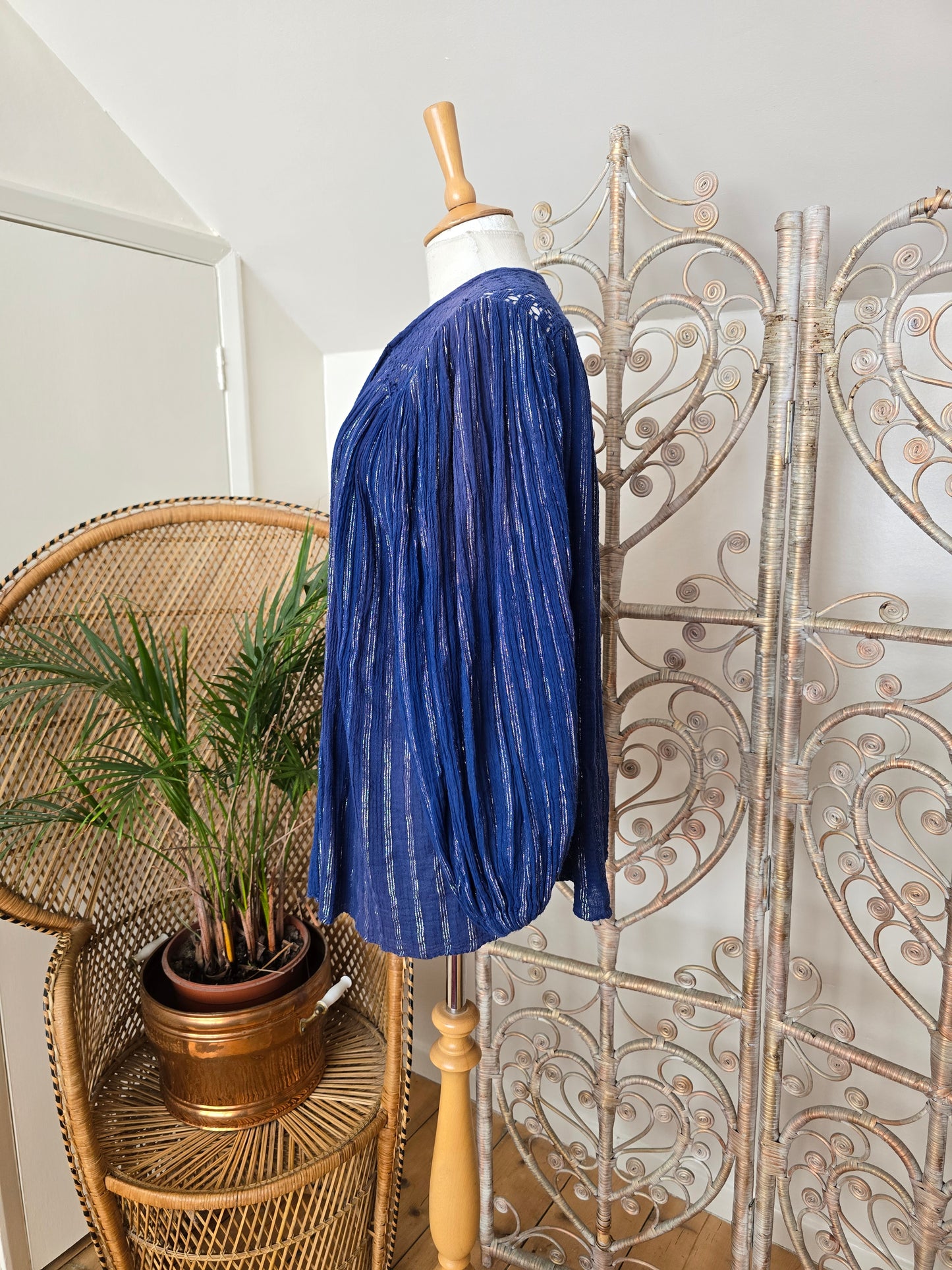 Vintage Max Morgan cheesecloth jacket