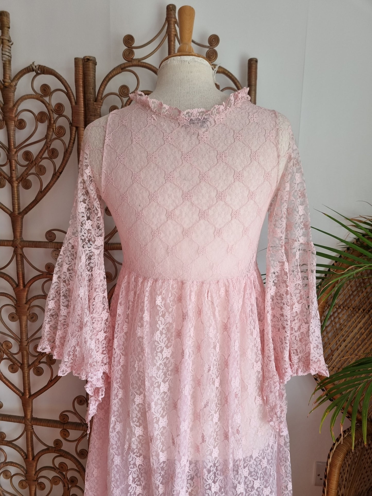 Vintage lace Richards shop dress S