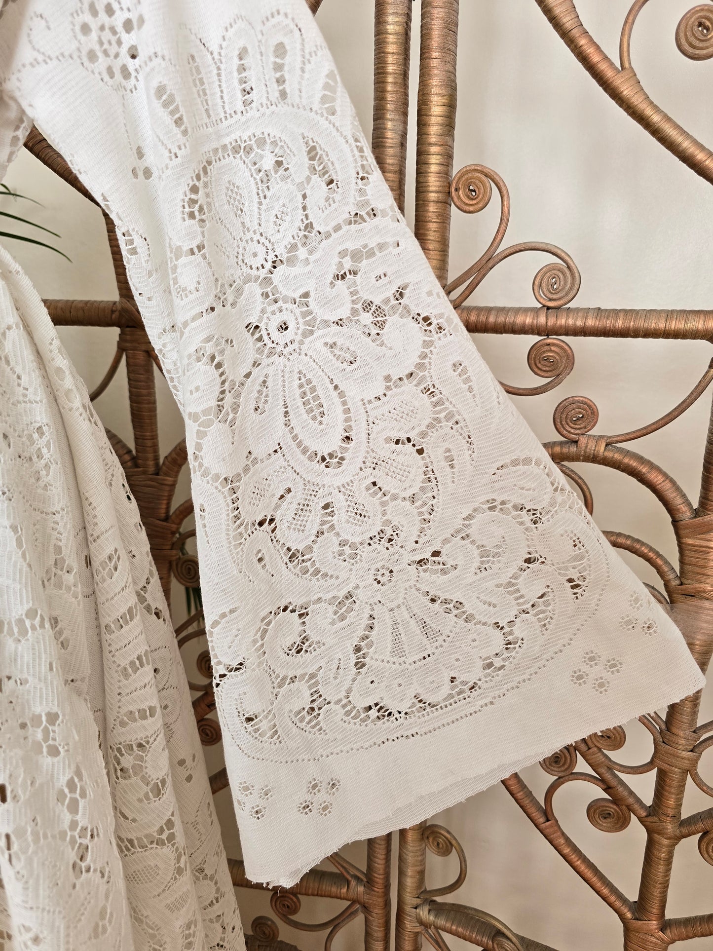 Vintage lace maxi dress