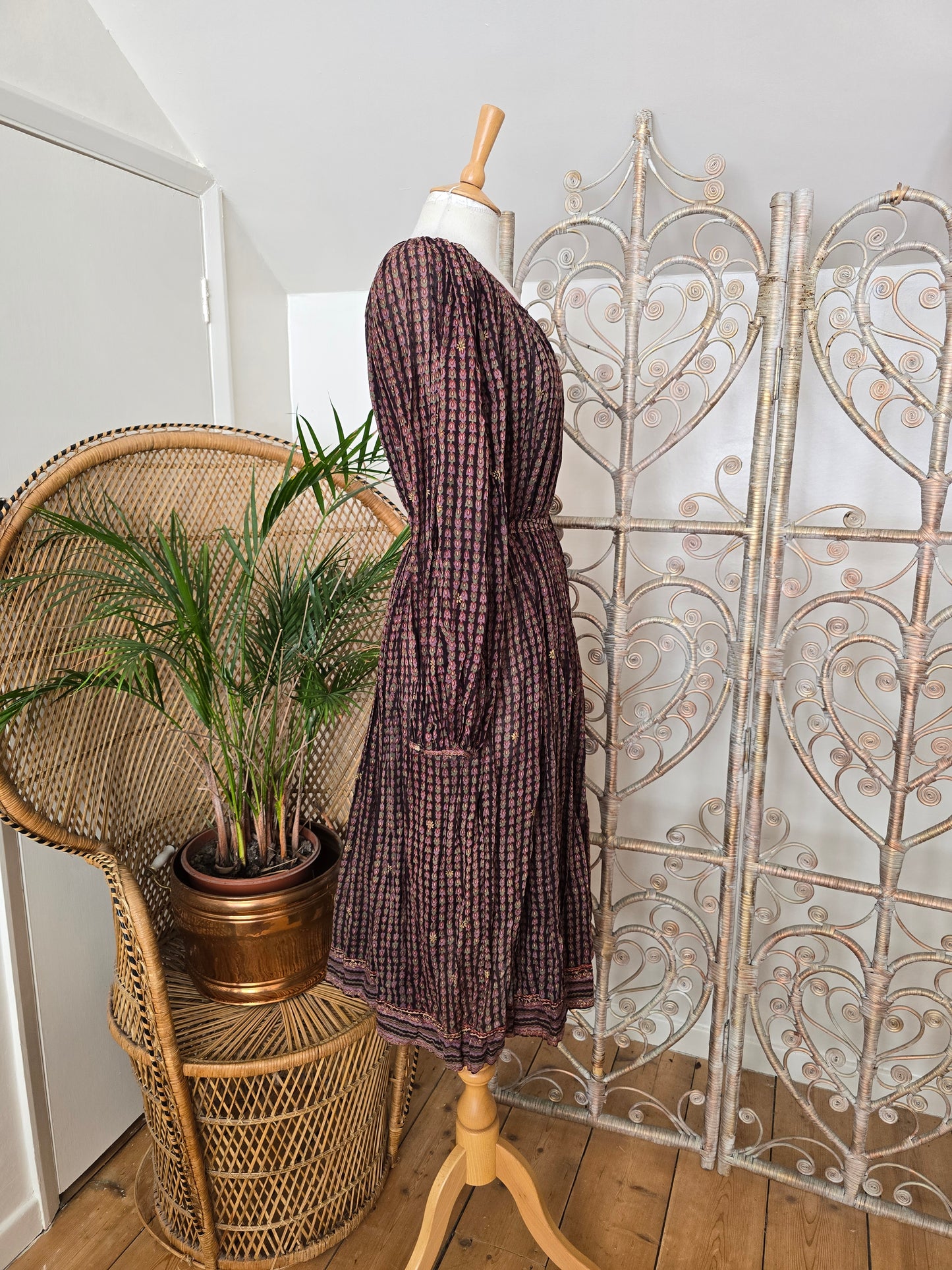 Vintage Adini Indian dress