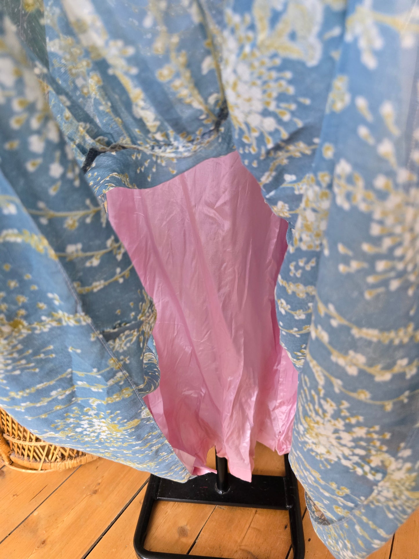 Vintage Richard shops 70s maxi dress