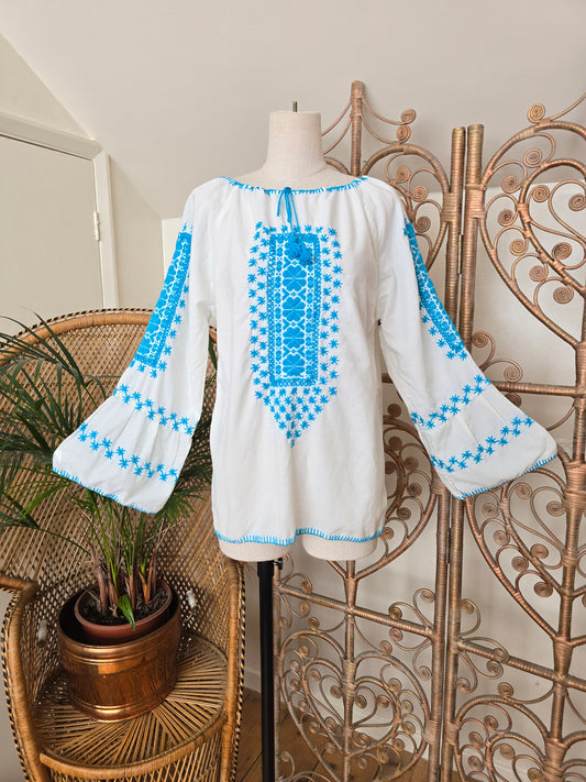Vintage embroidered blouse