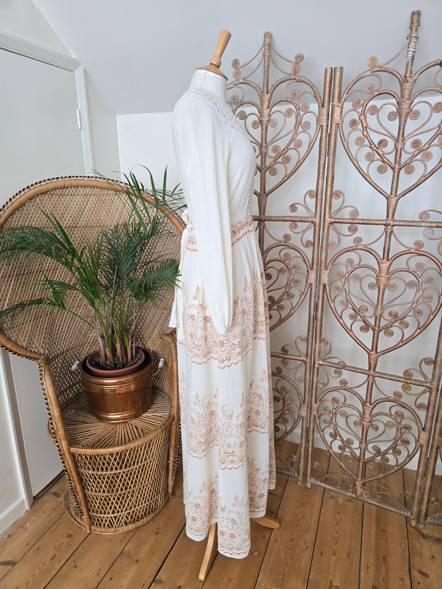 Vintage cheesecloth dress