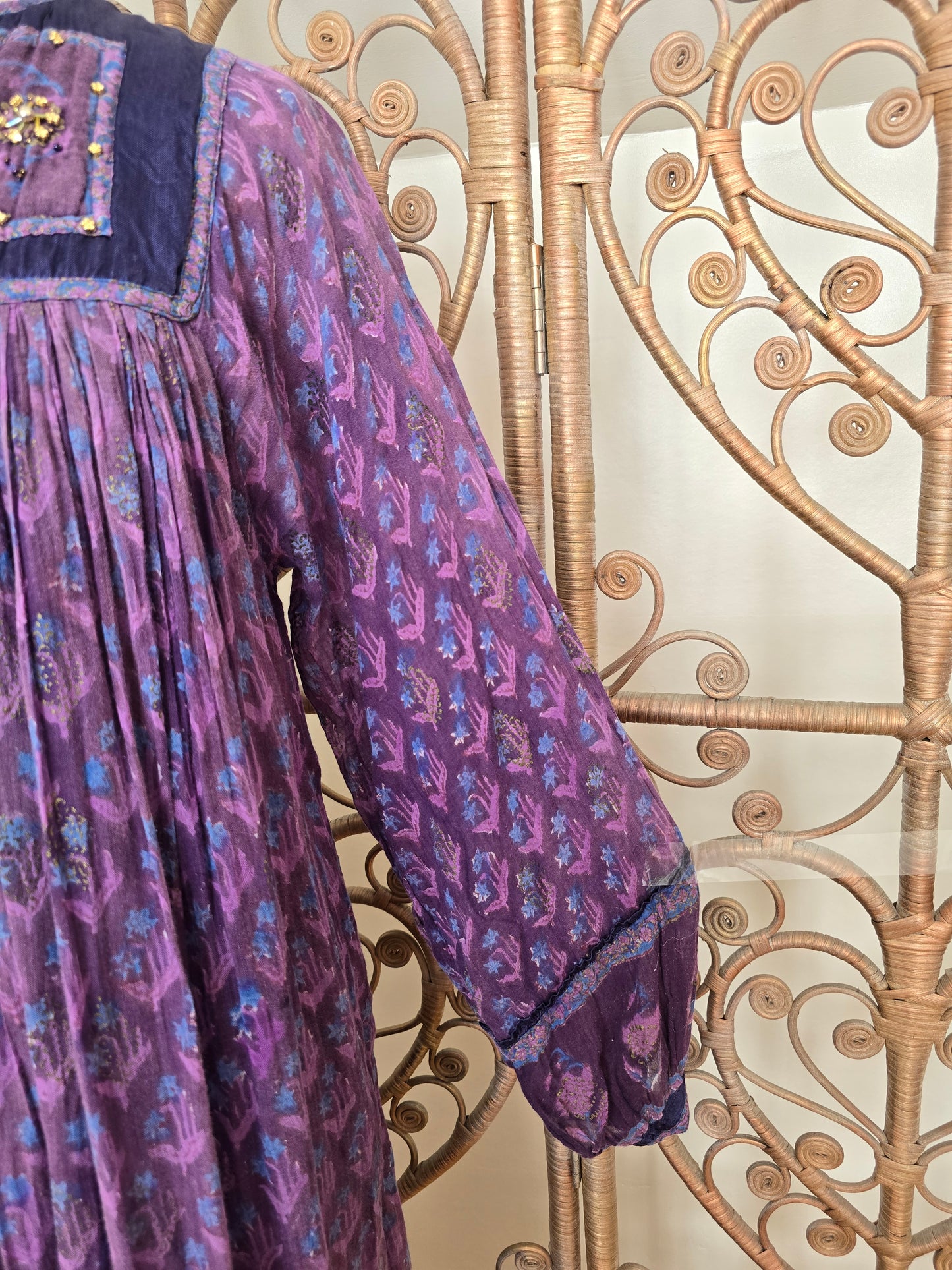 Vintage Interlinks of London Indian dress