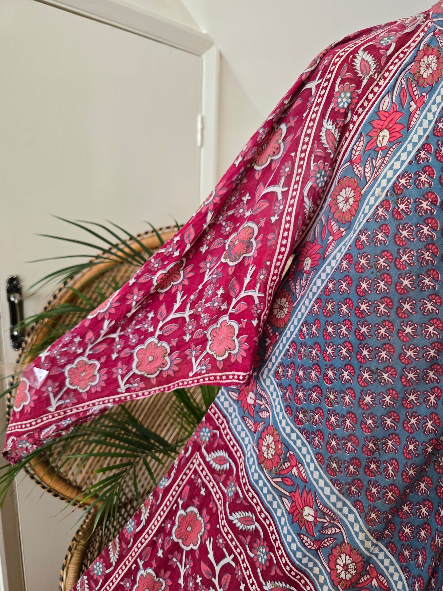 Vintage Adini Indian maxi dress