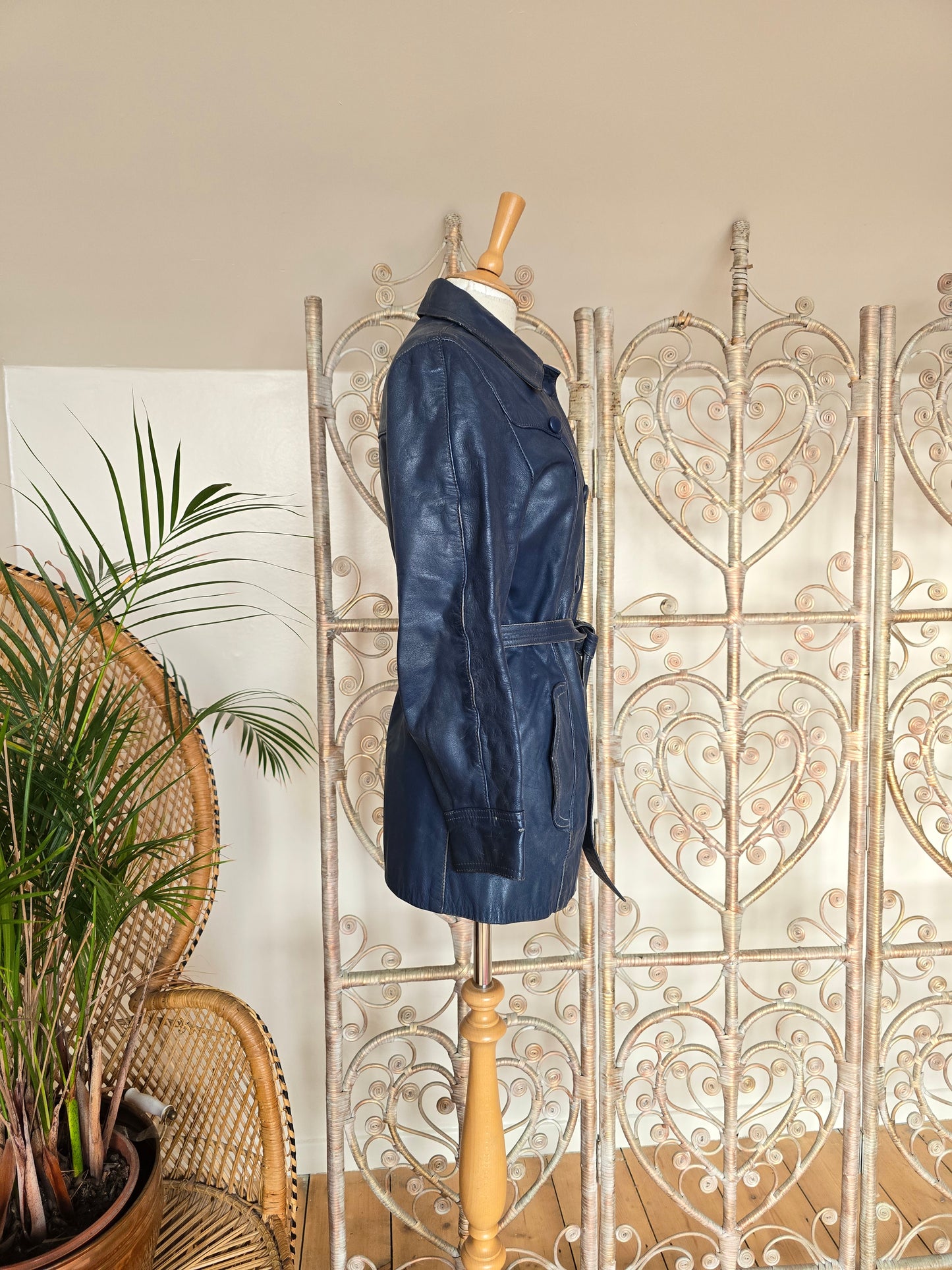 Vintage 60s leather jacket