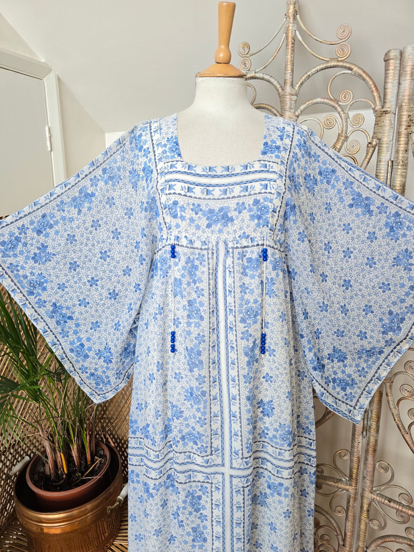 Vintage Kati at Laura Phillips 70s maxi dress