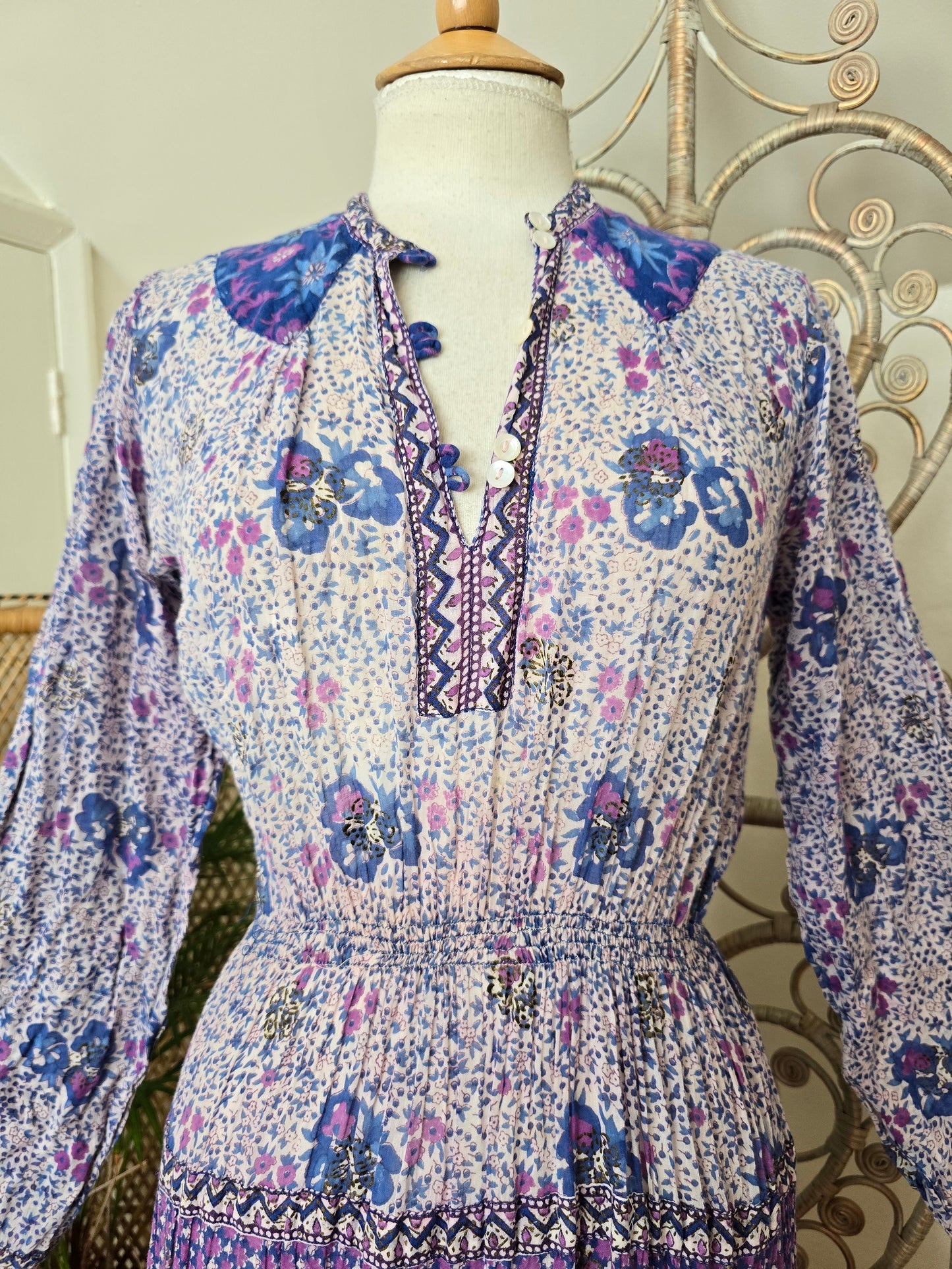 Vintage Indian cotton dress