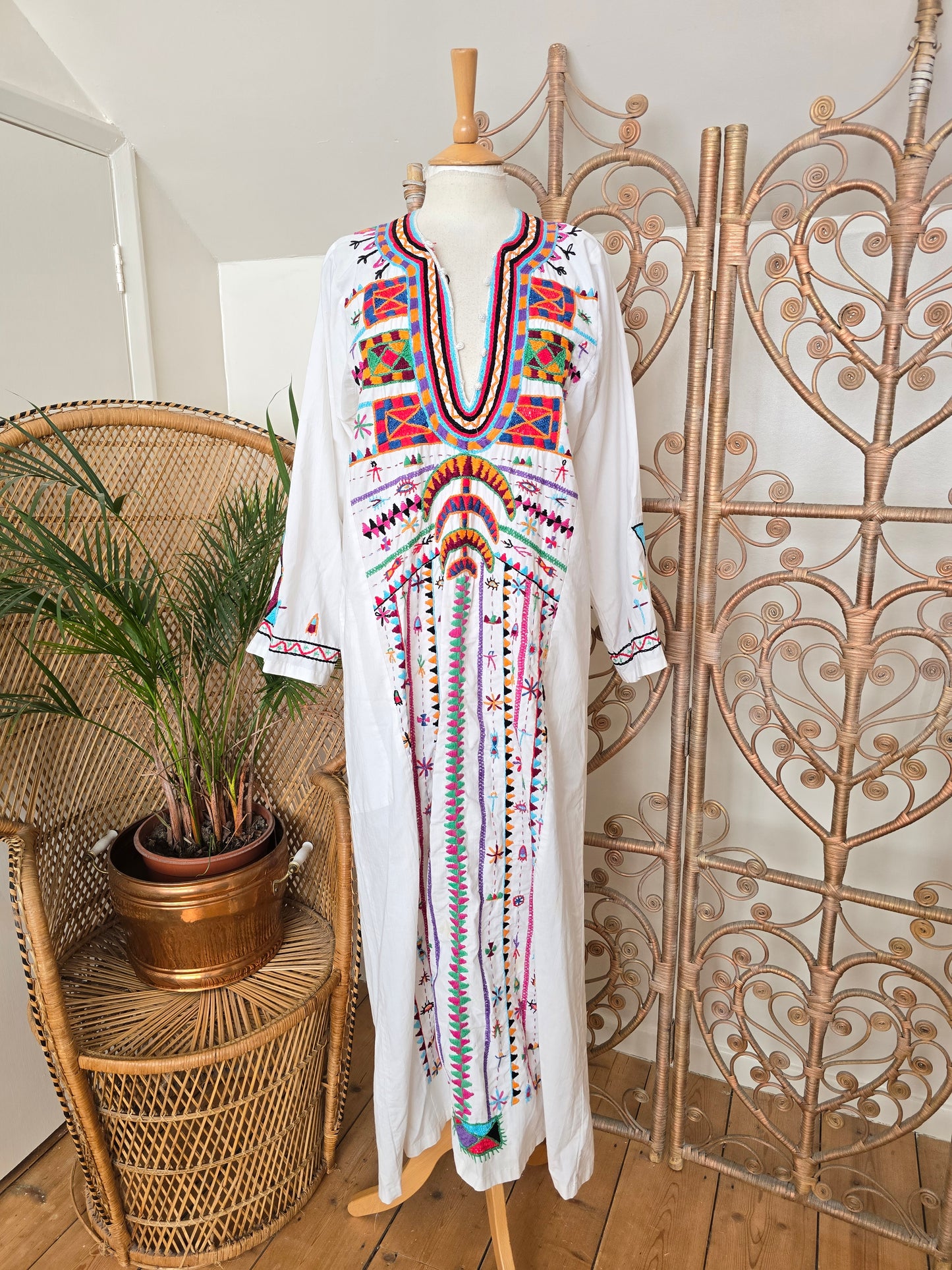 Vintage Kerdasa kaftan dress