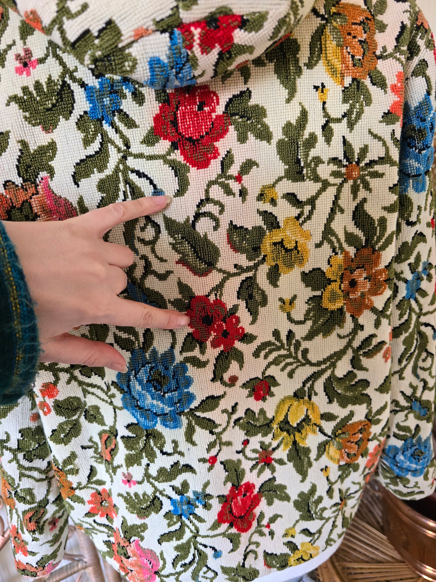 Vintage tapestry coat