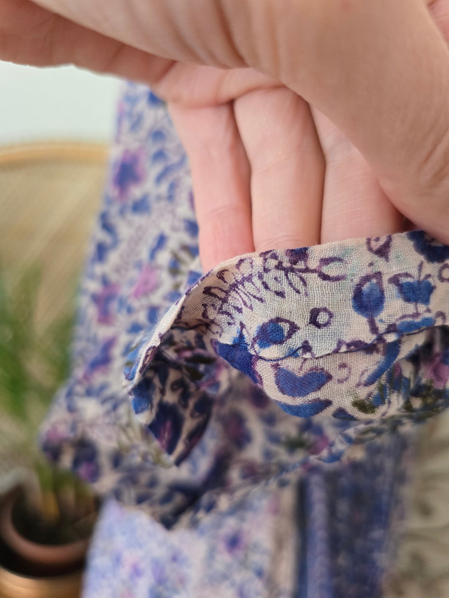 Vintage Interlinks of London Indian cotton dress