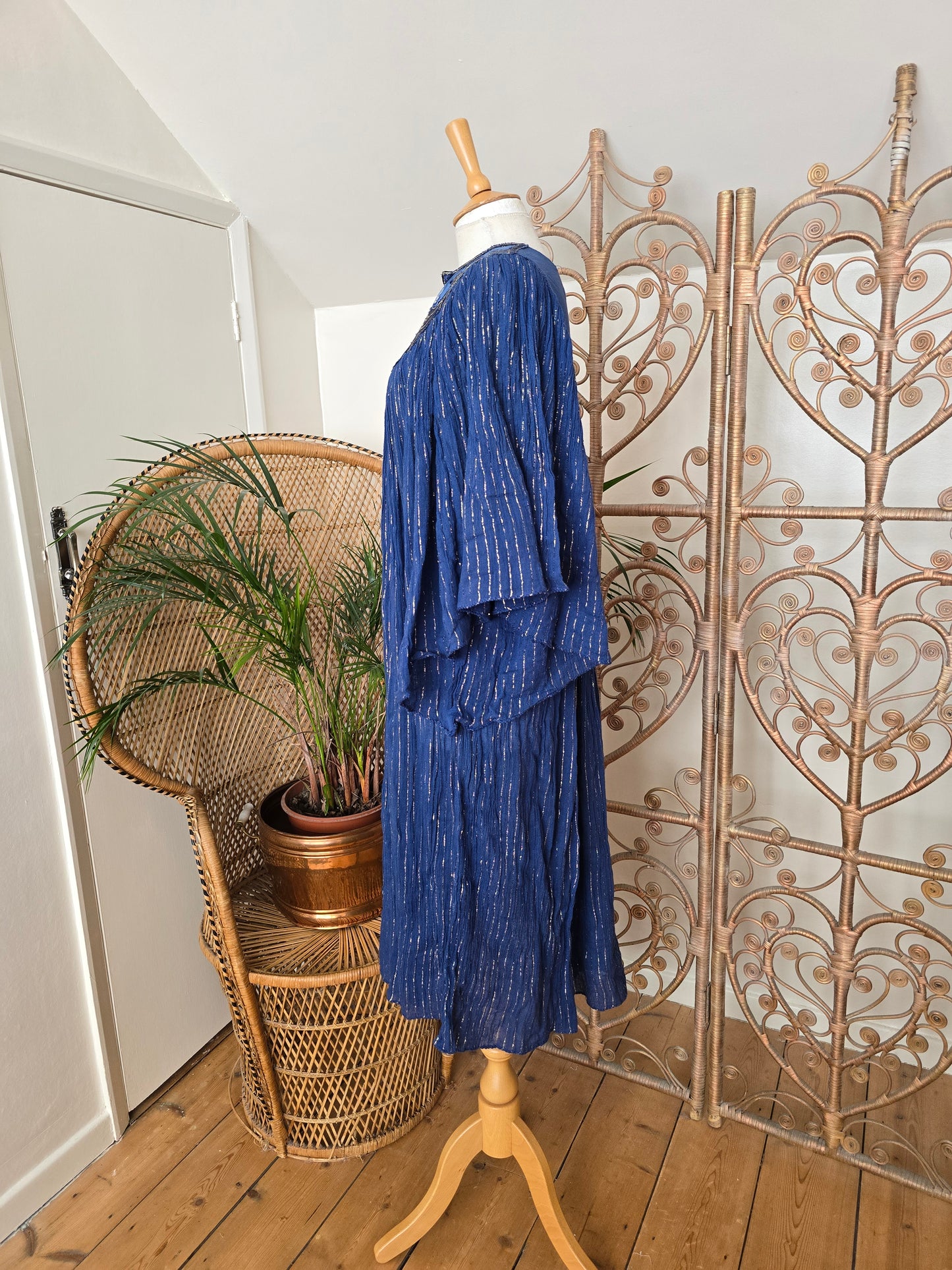 Vintage greek smock dress