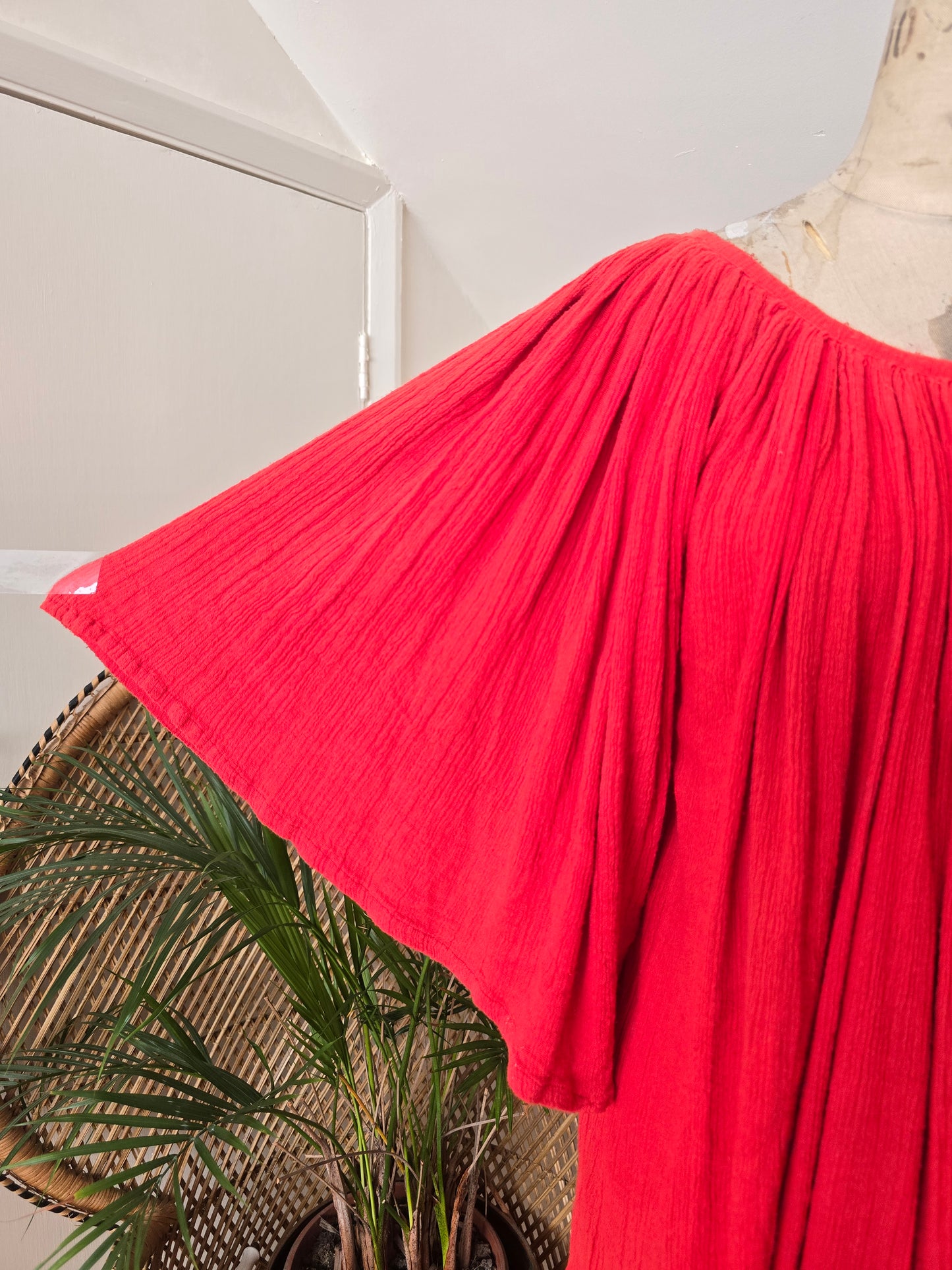 Vintage cheesecloth tunic
