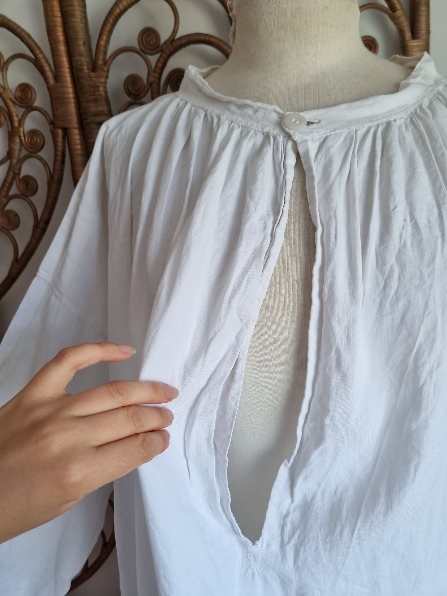 Vintage smock dress L XL