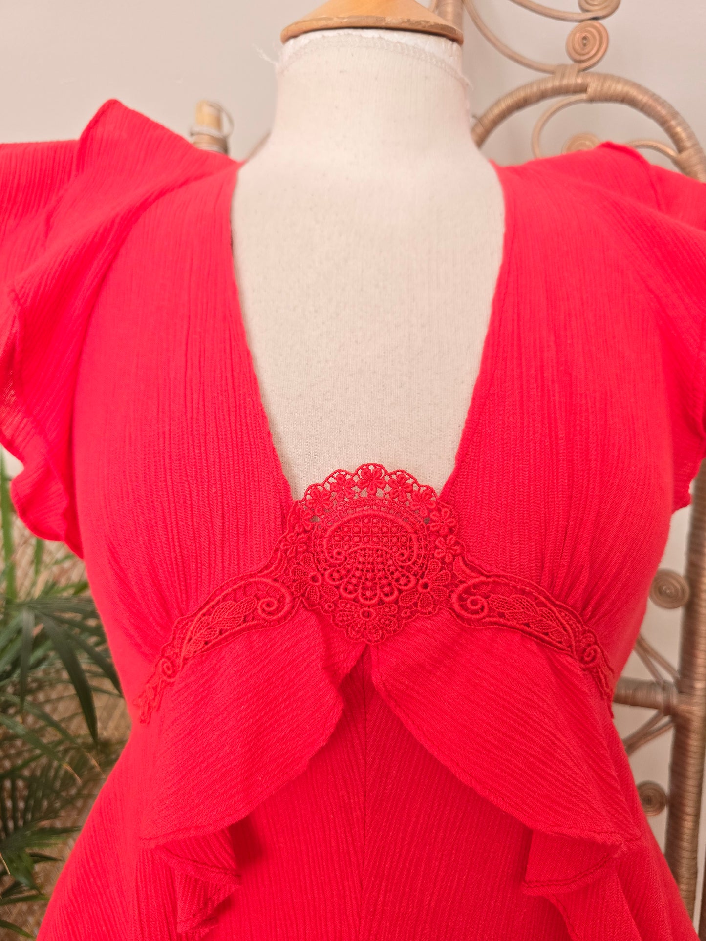 Vintage Shubette 70s maxi dress