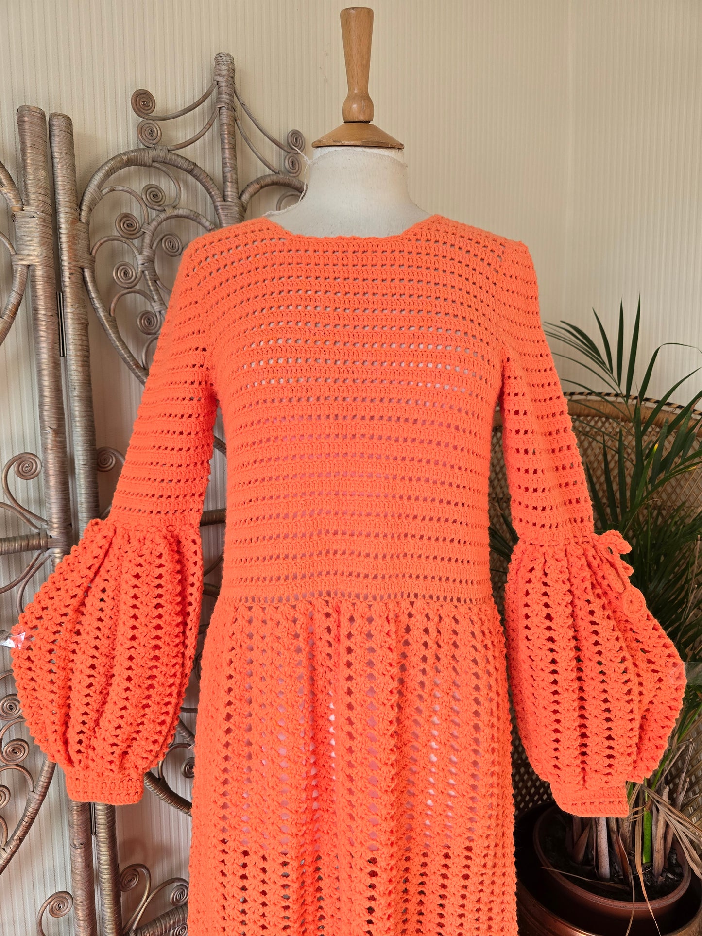 Vintage crochet dress