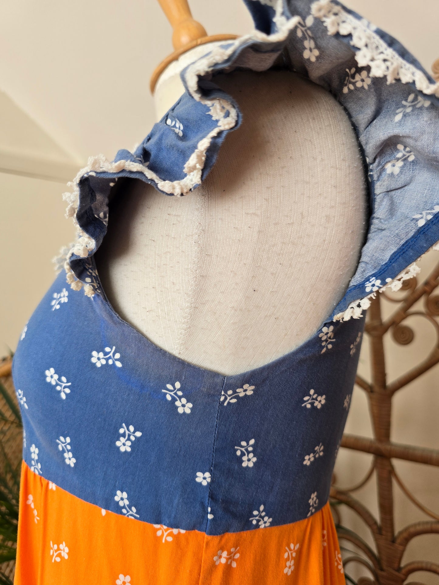 Vintage 70s maxi dress