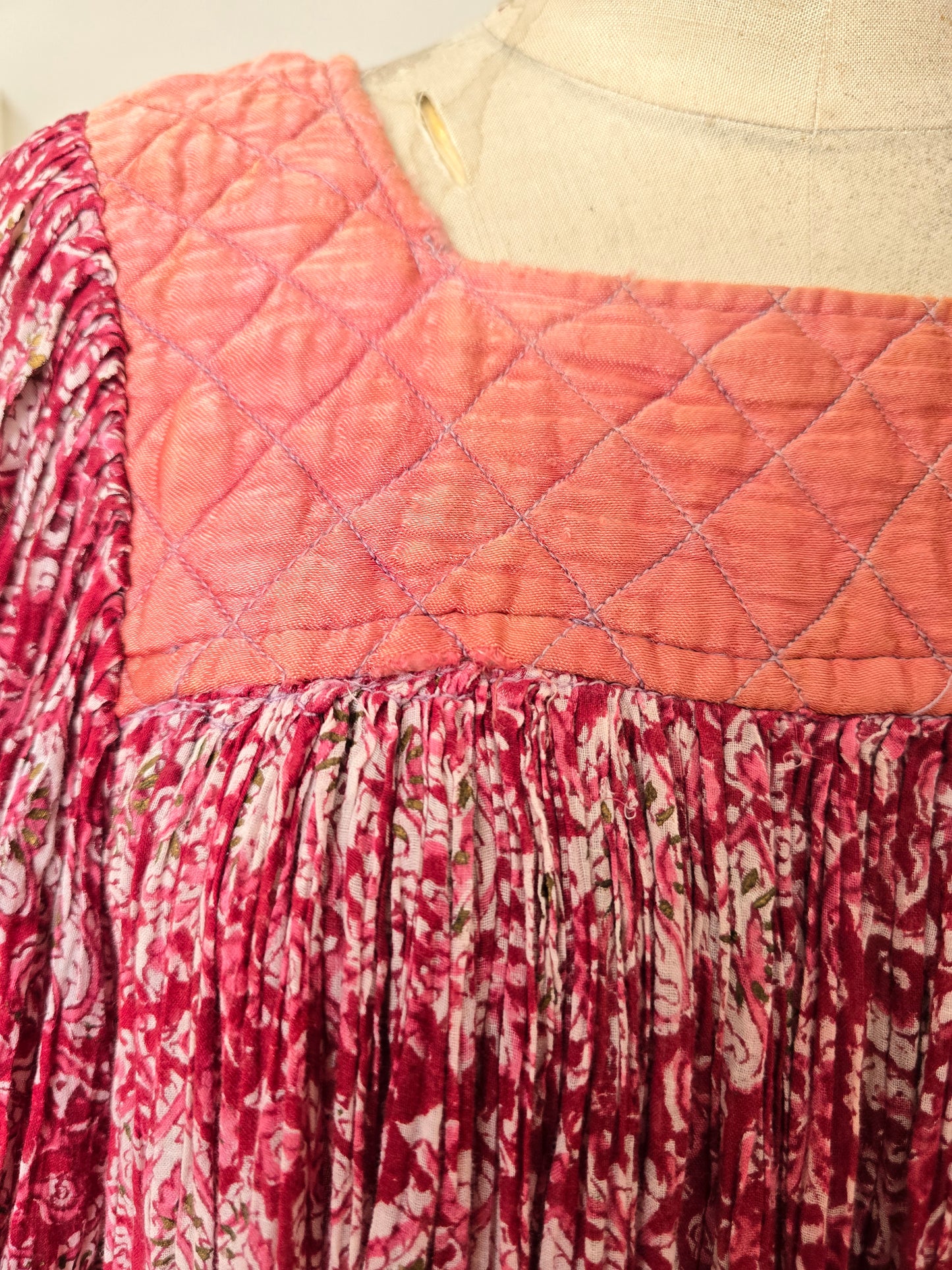 Vintage Indian cotton dress
