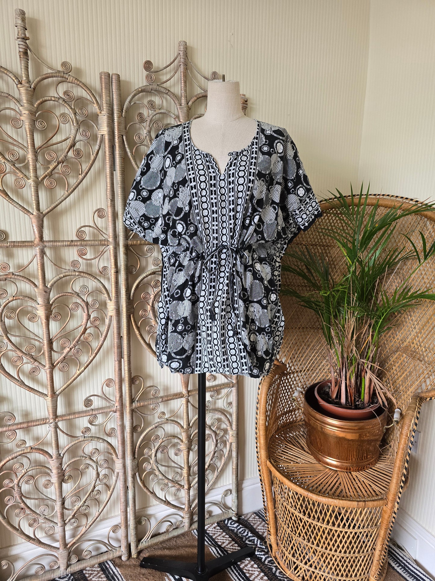 Vintage cotton tunic