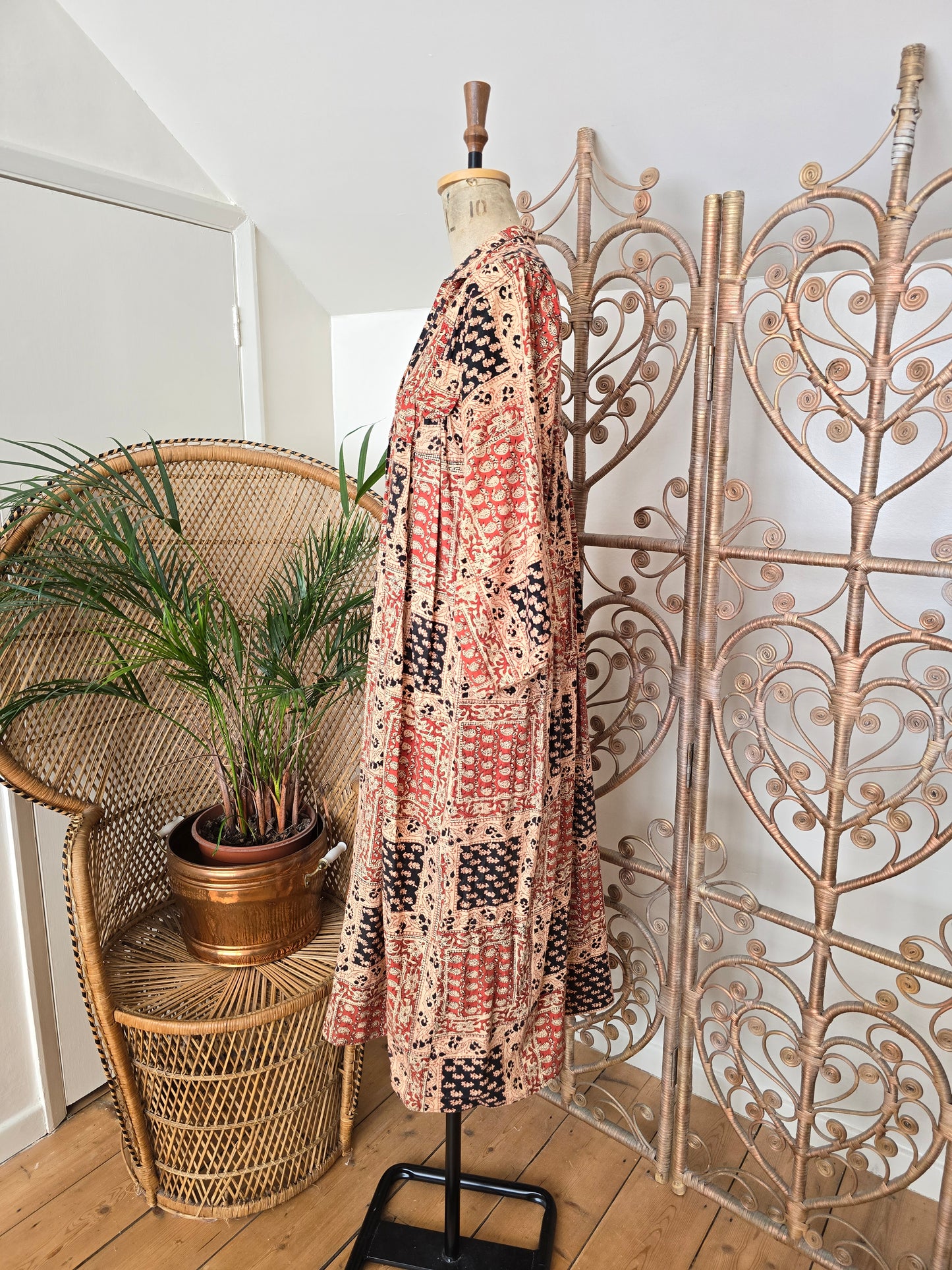 Vintage indian 70s dress