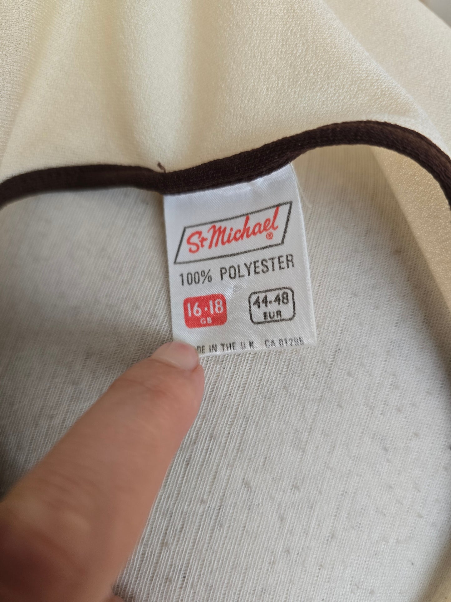 Vintage St Michael cape dress