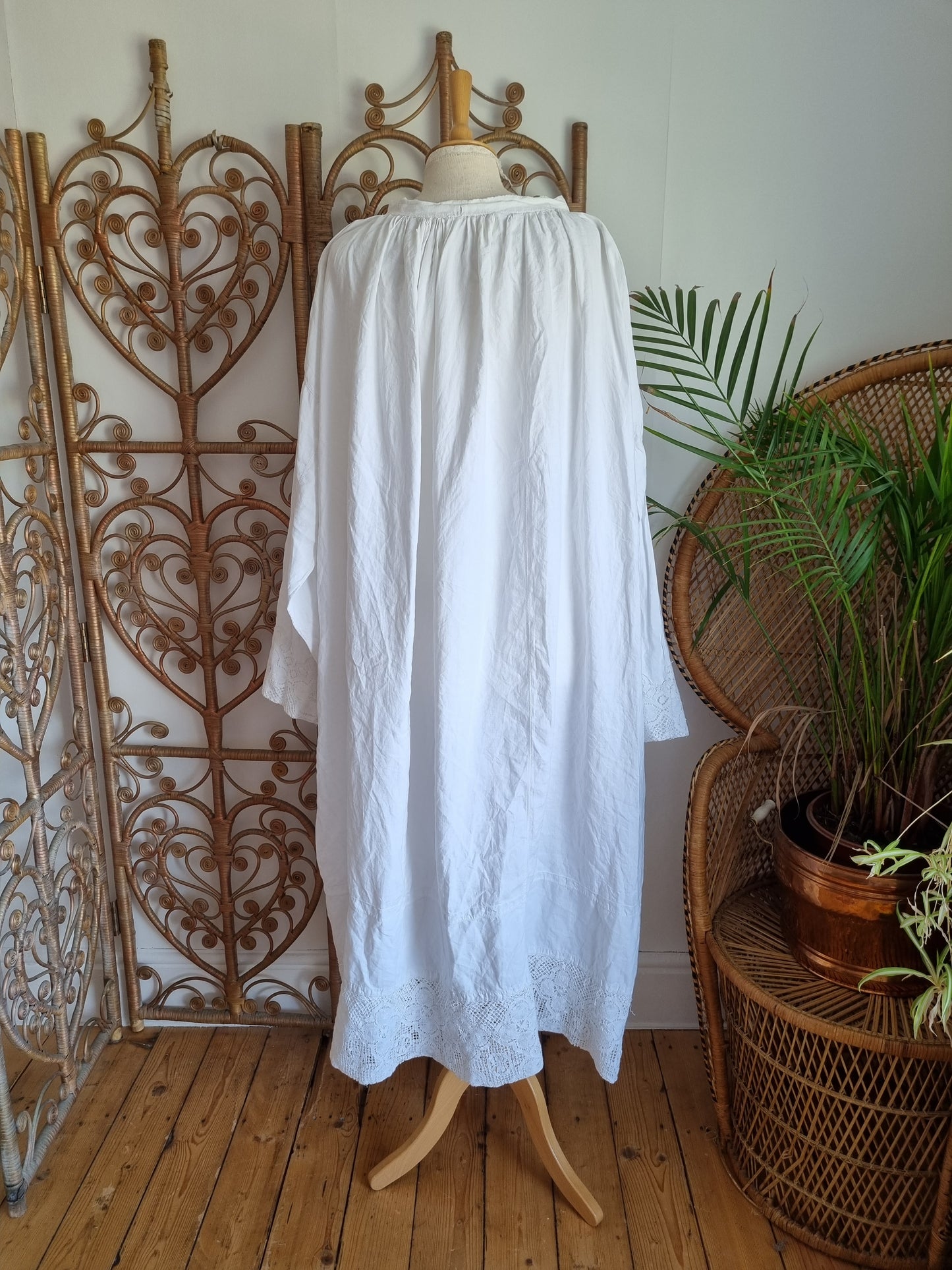 Vintage smock dress L XL