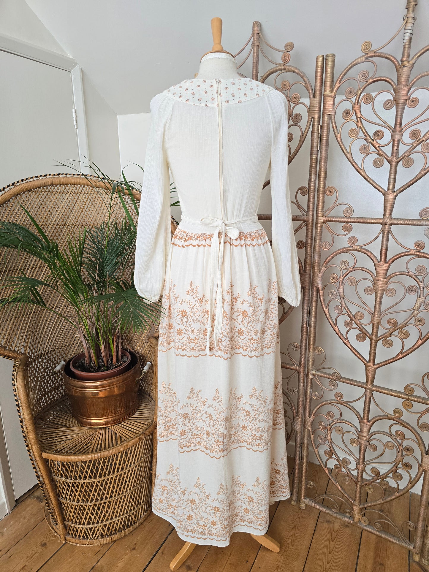 Vintage cheesecloth dress