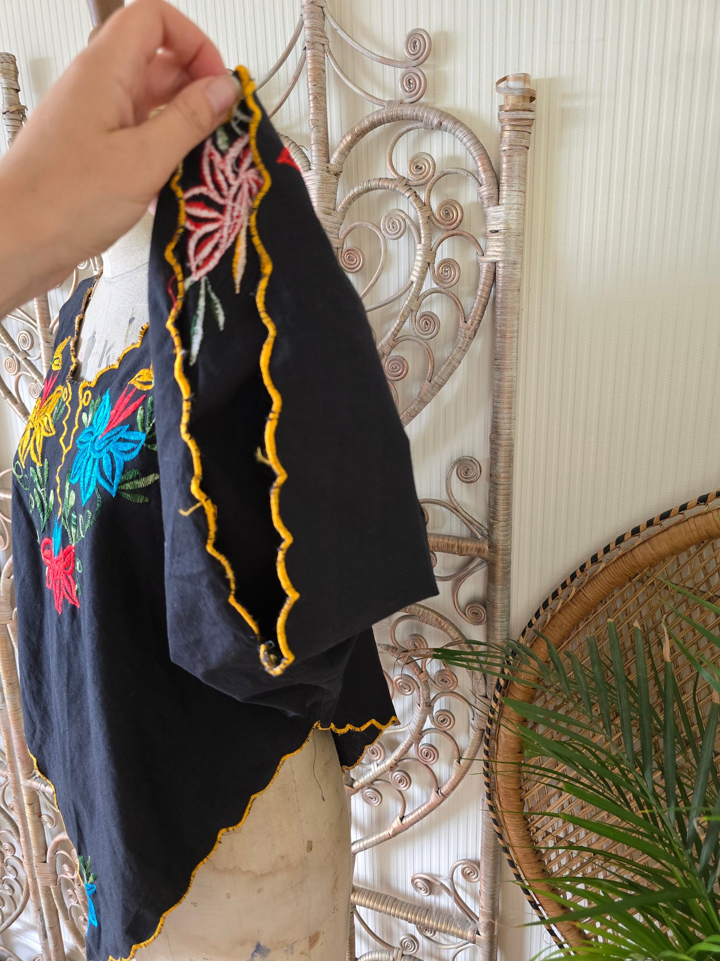 Vintage embroidered blouse