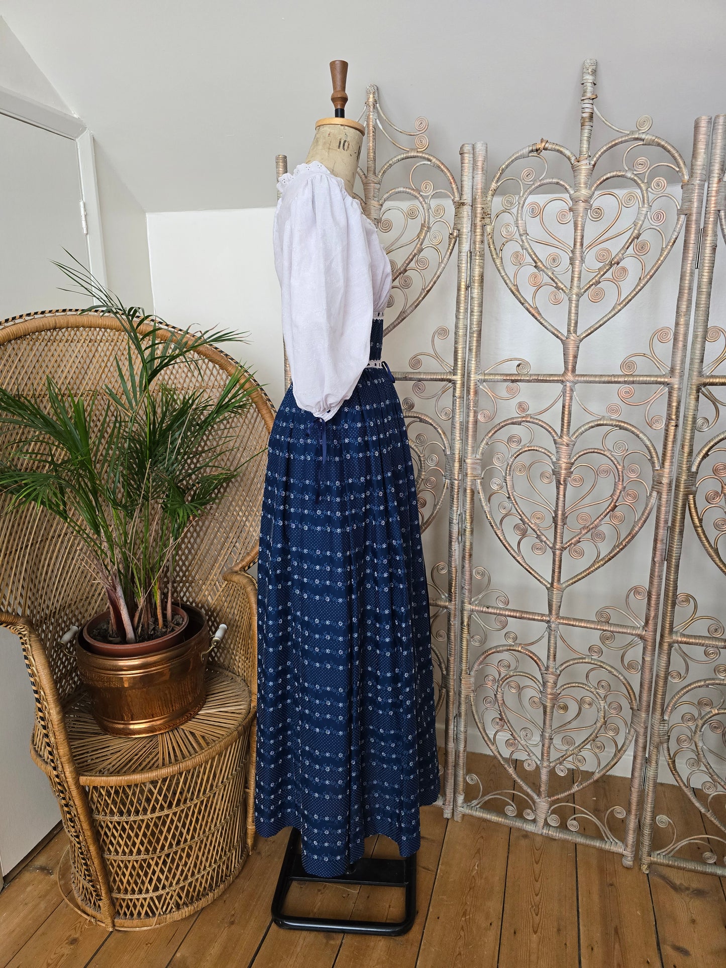 Vintage 70s maxi dress